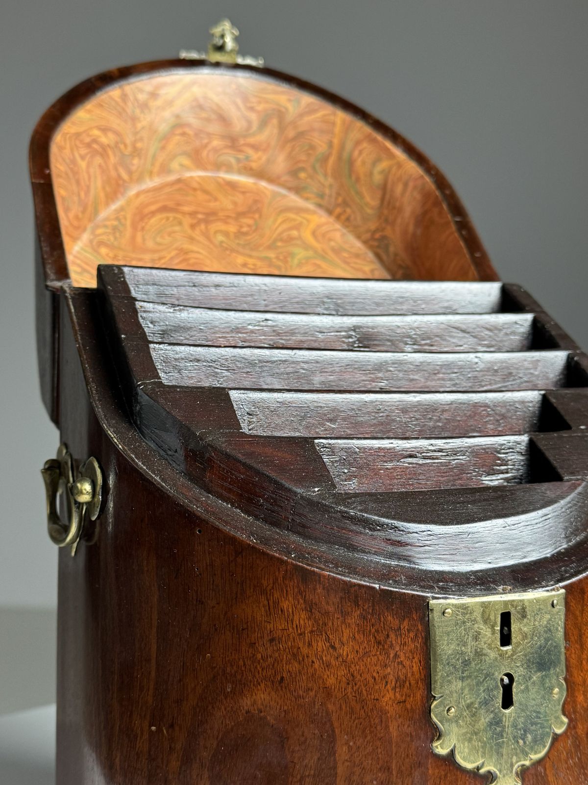 English Letter Holder Mahogany photo furniture