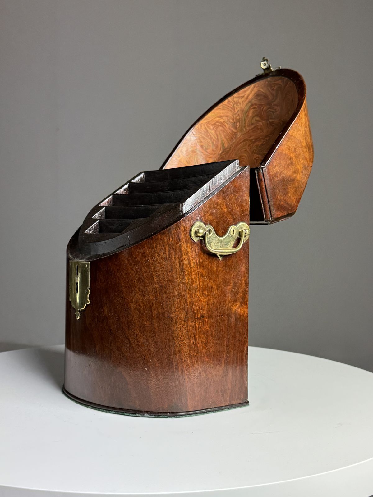 English Letter Holder Mahogany photo vinterior