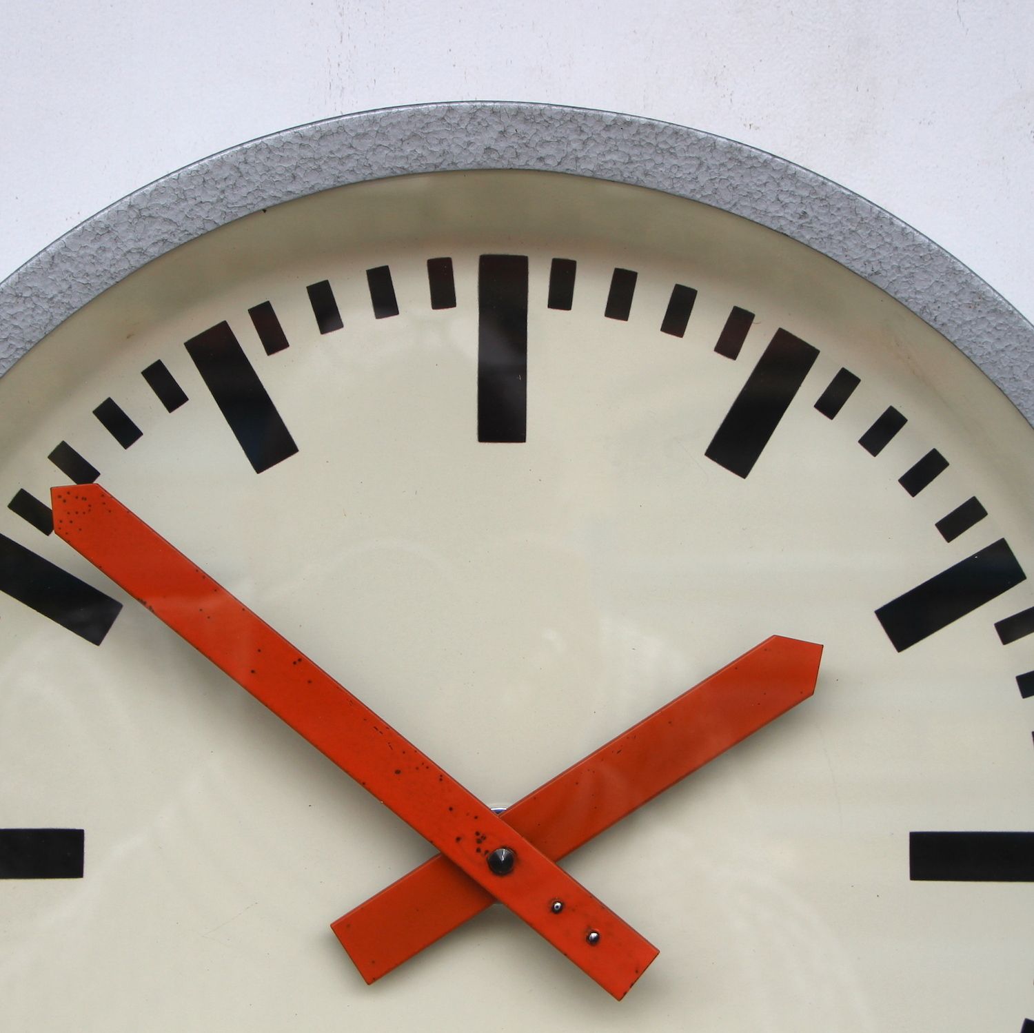 Home Decor Dated 1968 East German Vintage Factory Wall Clock. Fully Guaranteed. London Timepiece photo