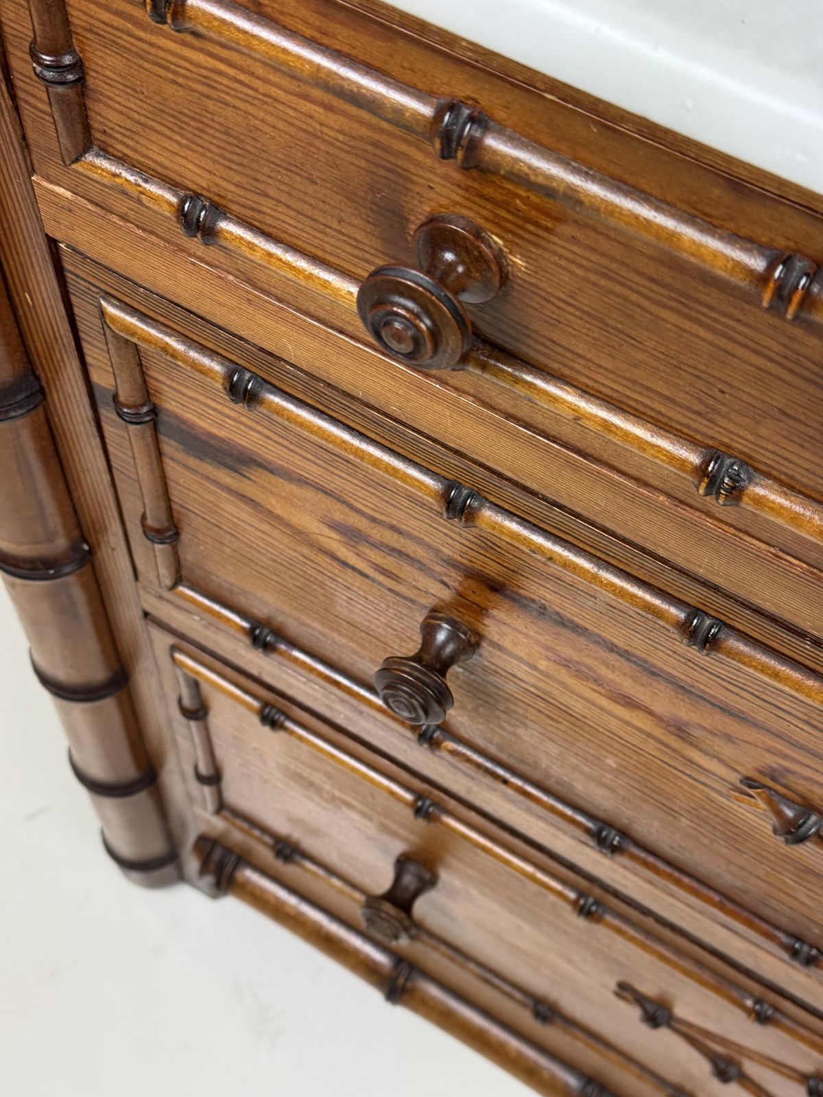 Faux Bamboo Chest Of Drawers 1900 photo buy