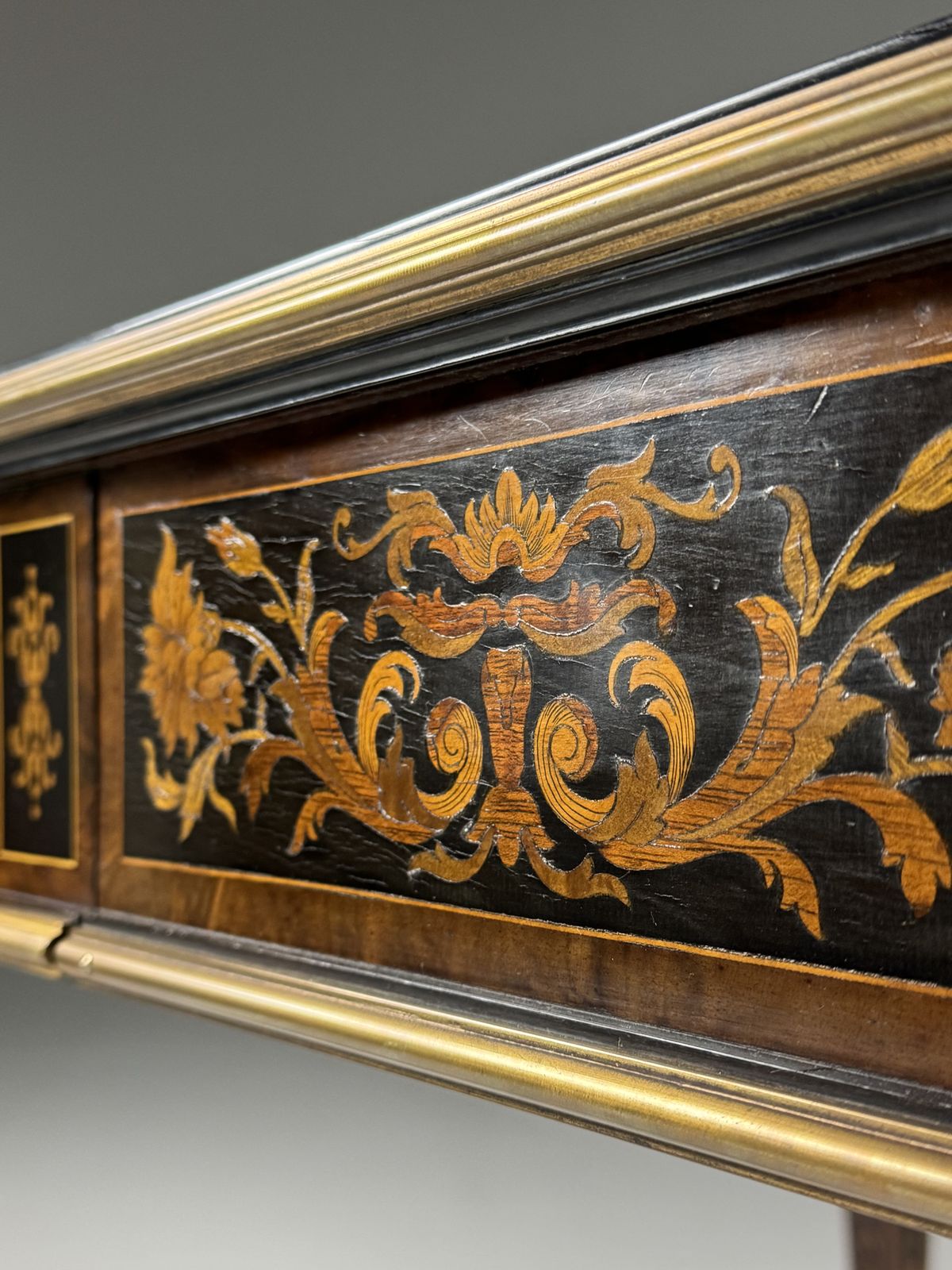 French 19th Century Marquetry Gaming Table photo vinterior