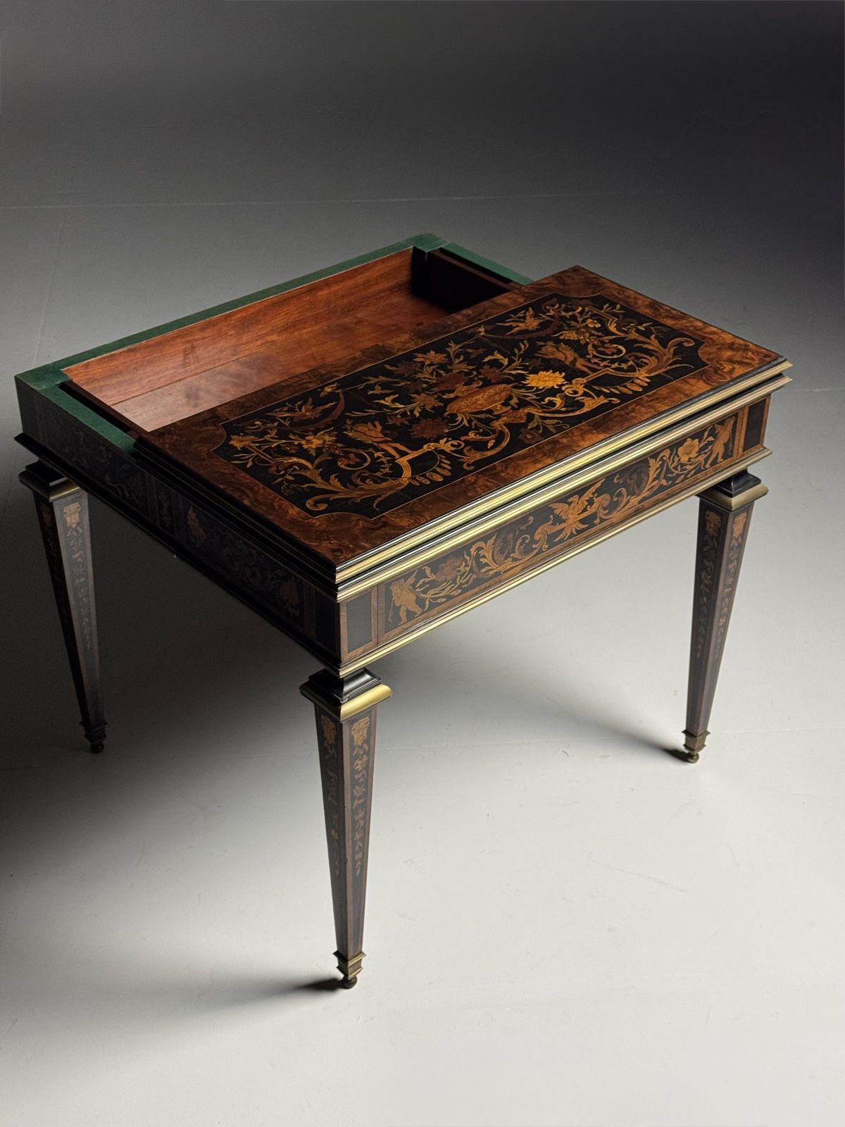 photo buy French 19th Century Marquetry Gaming Table