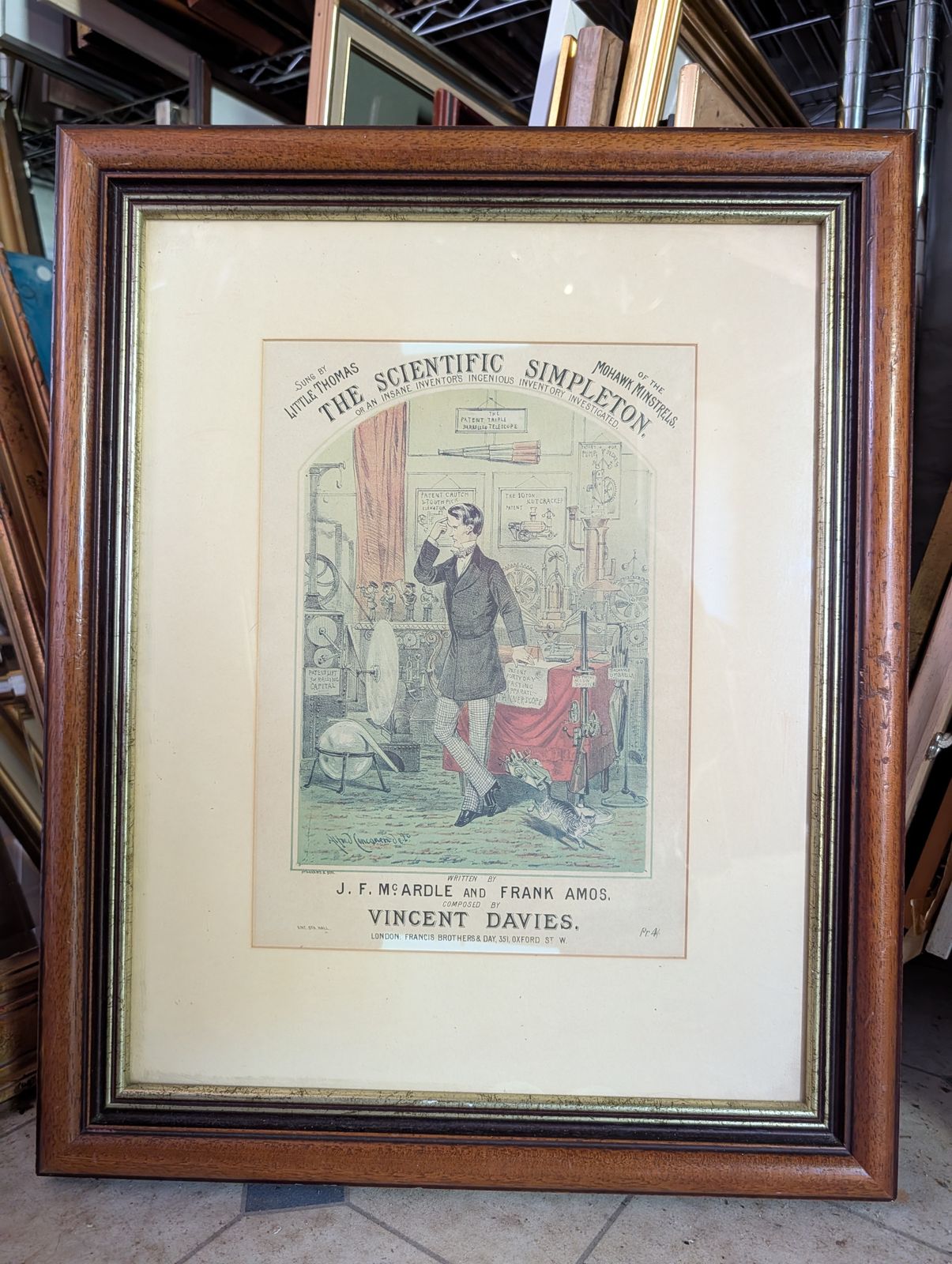 photo for sale Rare Collection Of Victorian Music Hall Song Sheet Covers