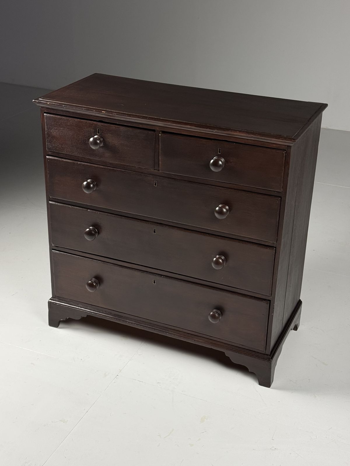 English 19th Century Oak Chest Of Drawers photo 862.0