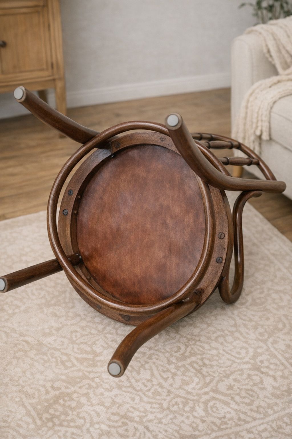 Fischel Bentwood Armchair, C.1910 — Restored Design Classic photo vinterior