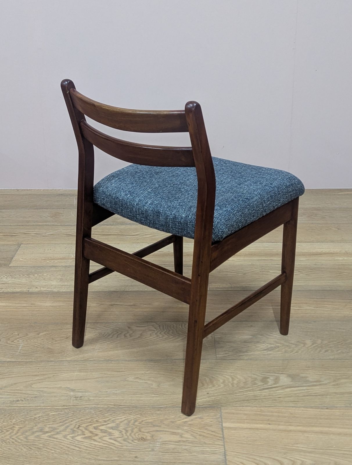 Set Of Four Vintage 1970s Dining Chairs By Jentique – New Upholstery photo vintage