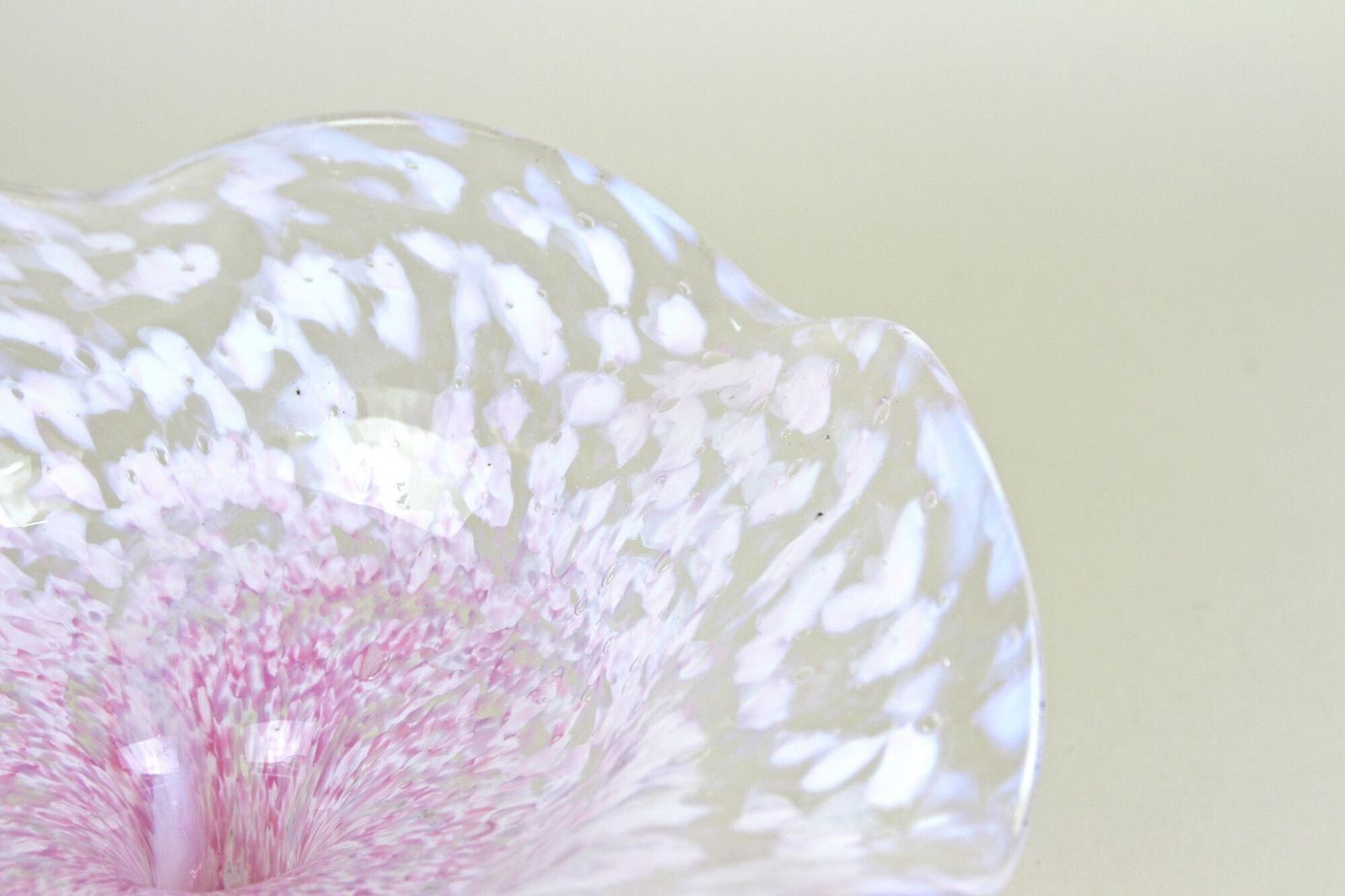 20th Century Murano Glass Centerpiece/ Bowl, Mid Century, Italy Ca. 1960 photo buy