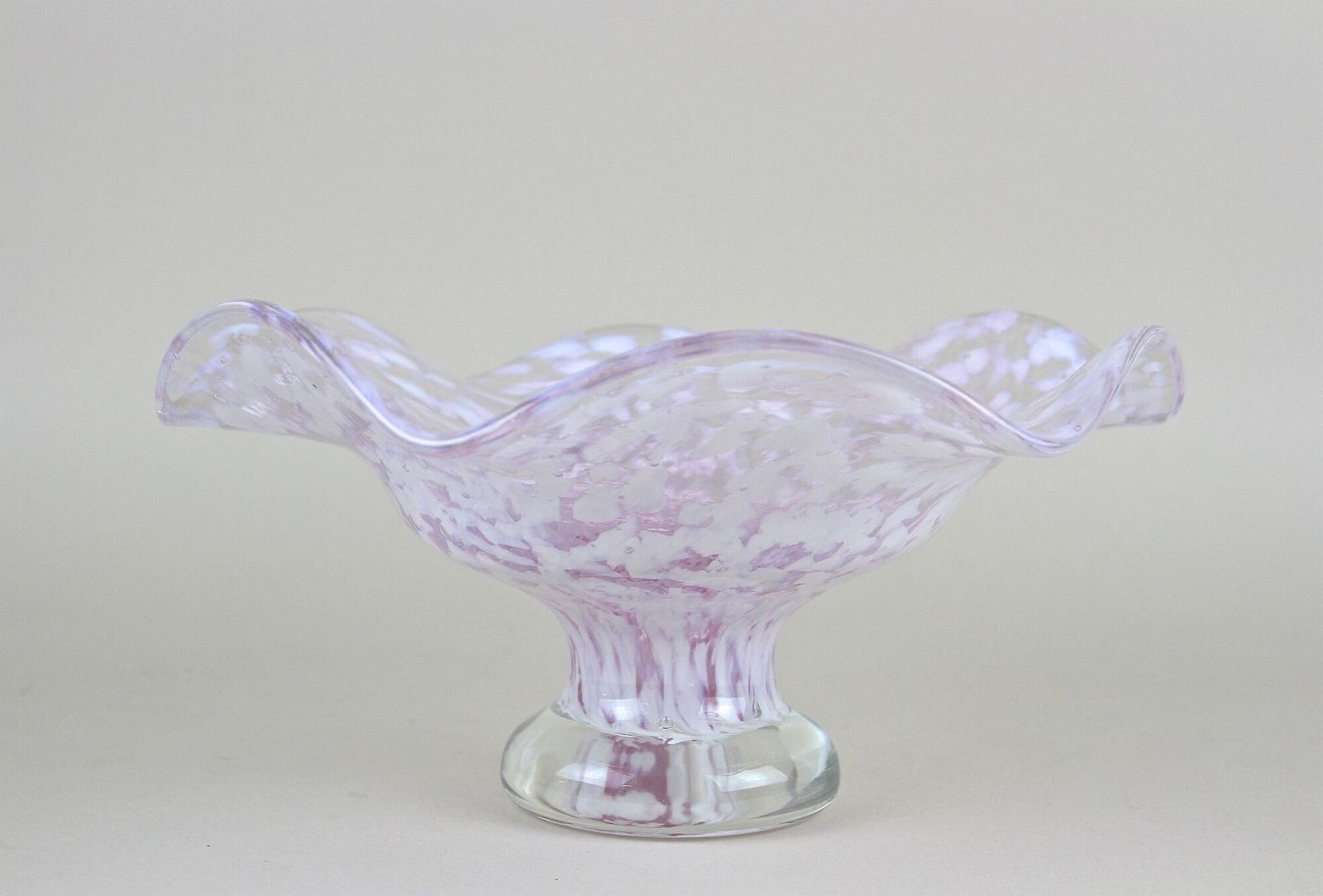 Home Decor 20th Century Murano Glass Centerpiece/ Bowl, Mid Century, Italy Ca. 1960 photo