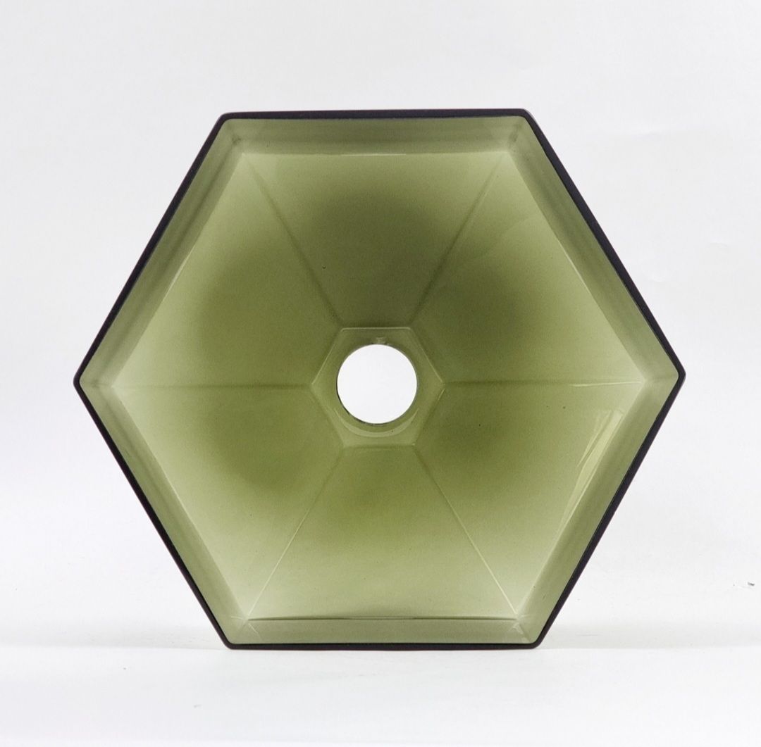 Mid Century Scandinavian Glass & Brass Ceiling Light By Carl Fagerlund For Orrefors, Sweden, 1960s photo vintage