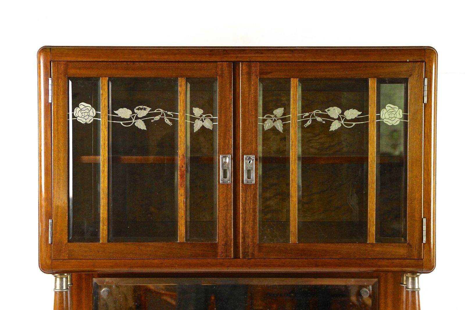 20th Century Art Nouveau Cabinet/ Buffet By H. Bäck,Mahogany, Austria Ca. 1910 photo 6500.0
