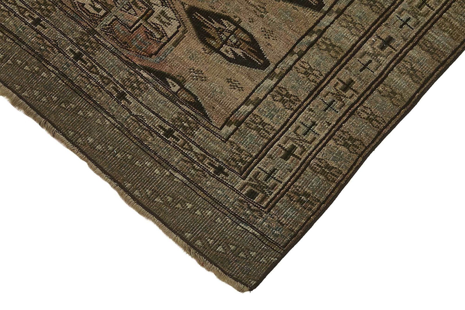 3x4 Beige Antique Ensari Turkmen Rug   50122 photo Textiles