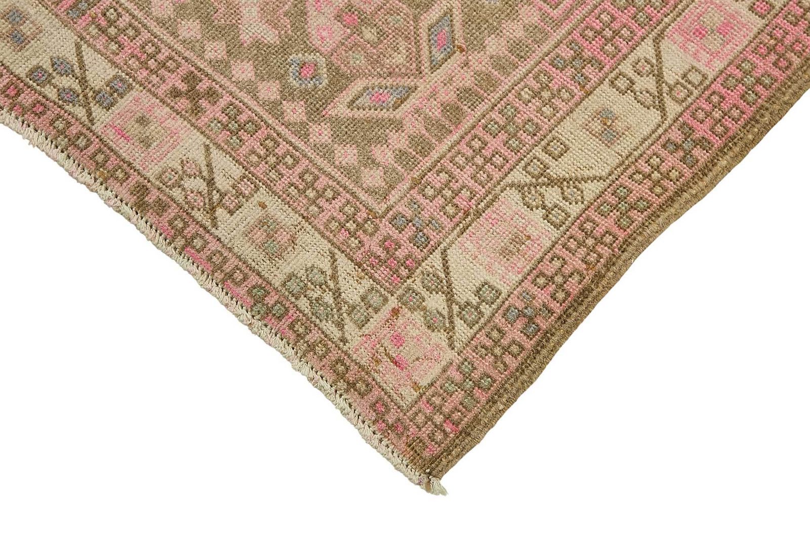 Tapis de couloir d'époque turc Kars 3x10 photo Textiles