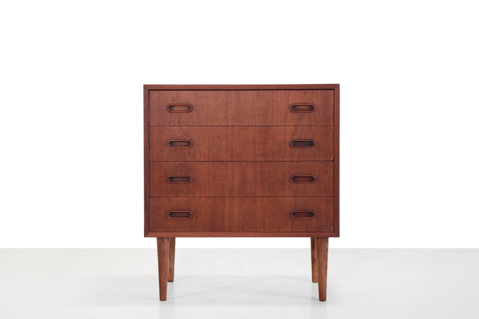 Danish Design Small Chest Of Drawers In Teak