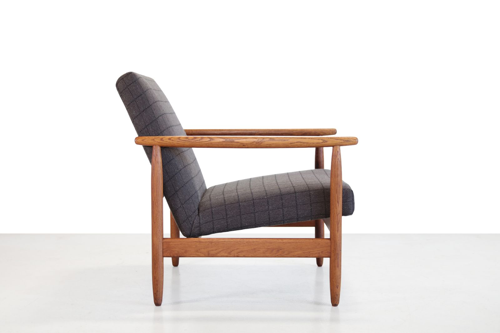 Oak Armchair By Ejvind Johansson For Fdb Mobler The J65 Chair photo Furniture