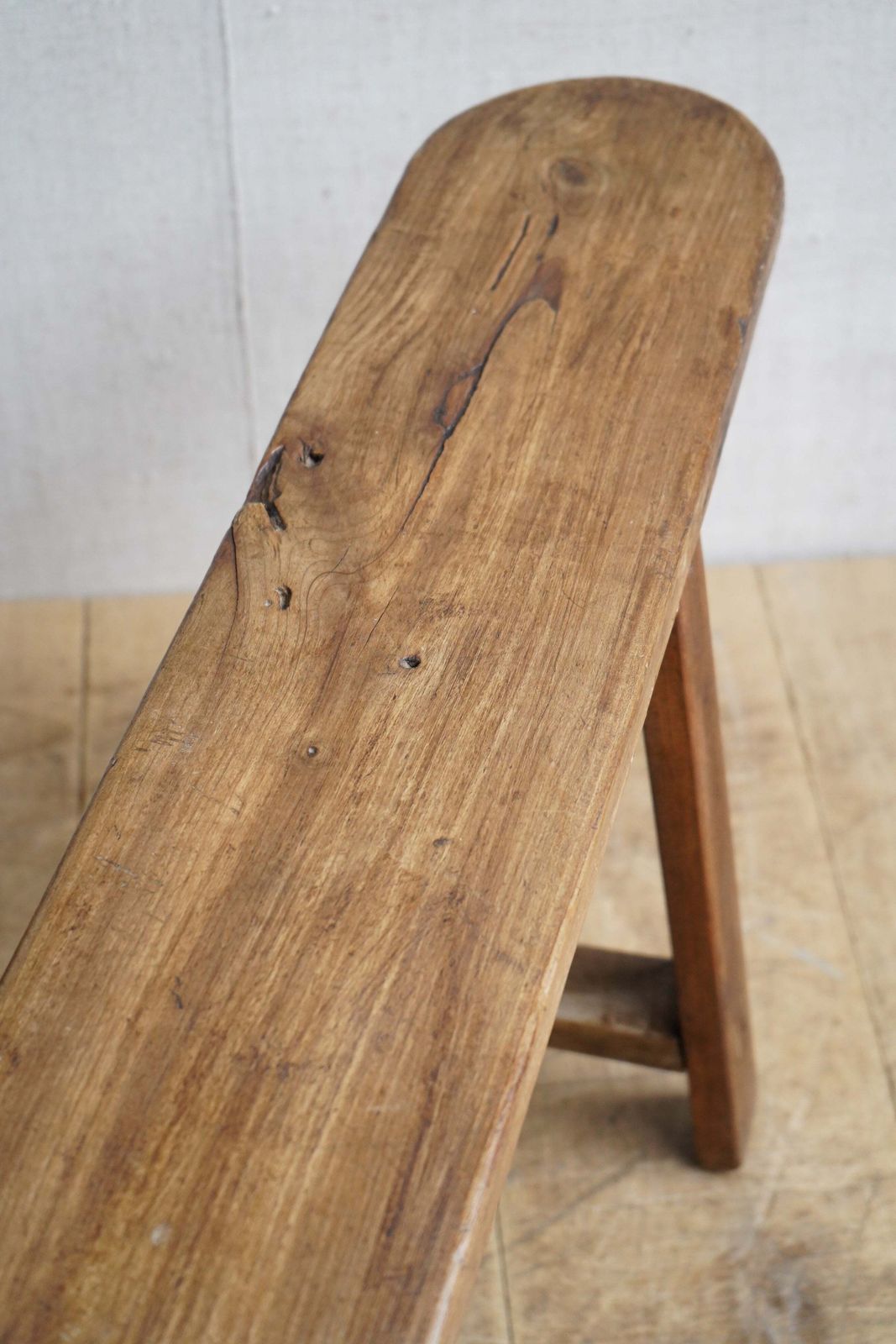 Pair Of French Fruitwood Benches photo for sale