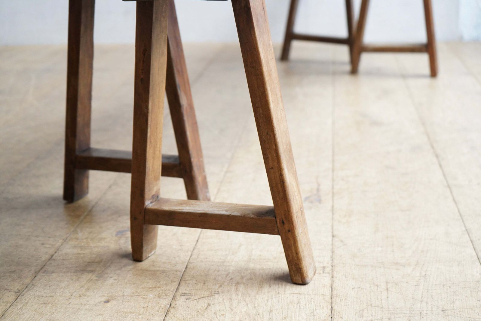 Pair Of French Fruitwood Benches photo vinterior