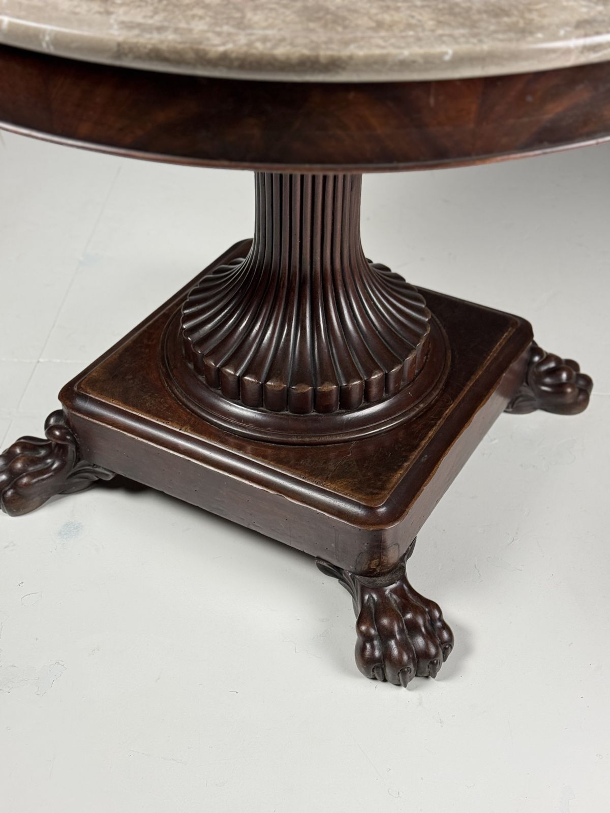 photo furniture Mahogany Center Table 19th Century