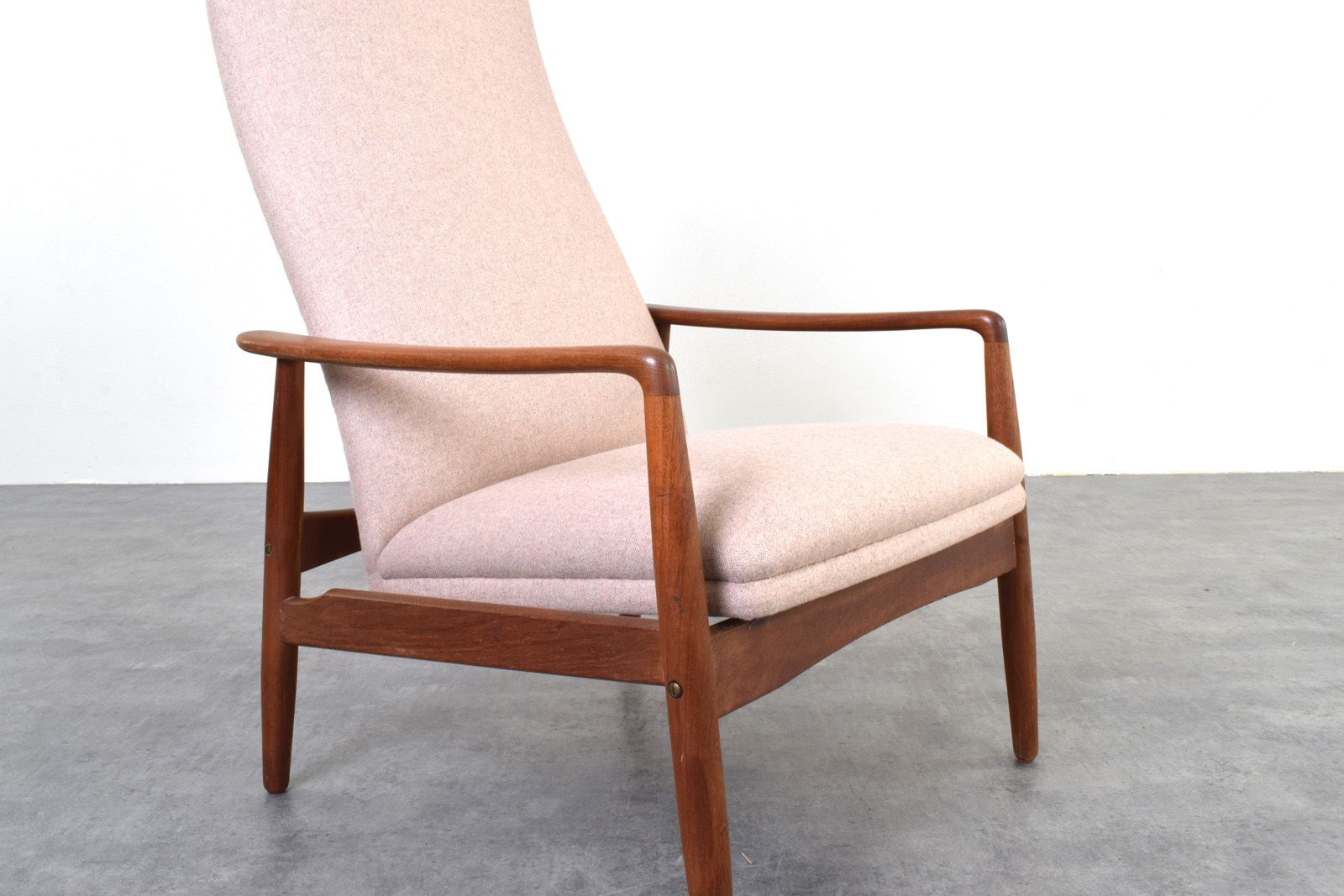 photo vinterior Mid Century Danish Teak Lounge Chair By Søren Ladefoged For Sl Møbler, 1960s.