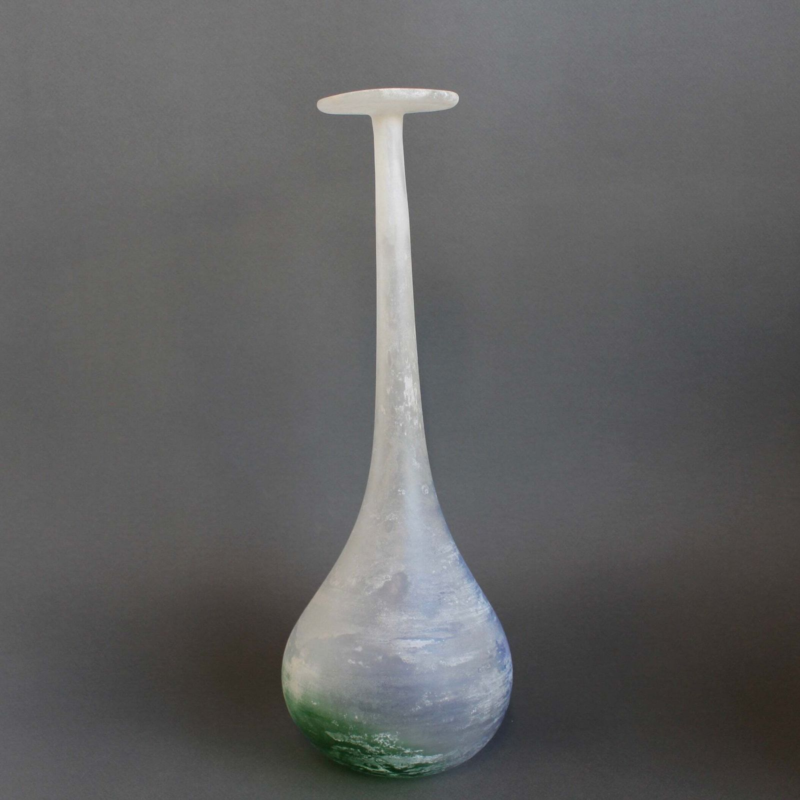 Vintage Murano 'Scavo' Glass Vase By La Murrina (Circa 1960s 70s)