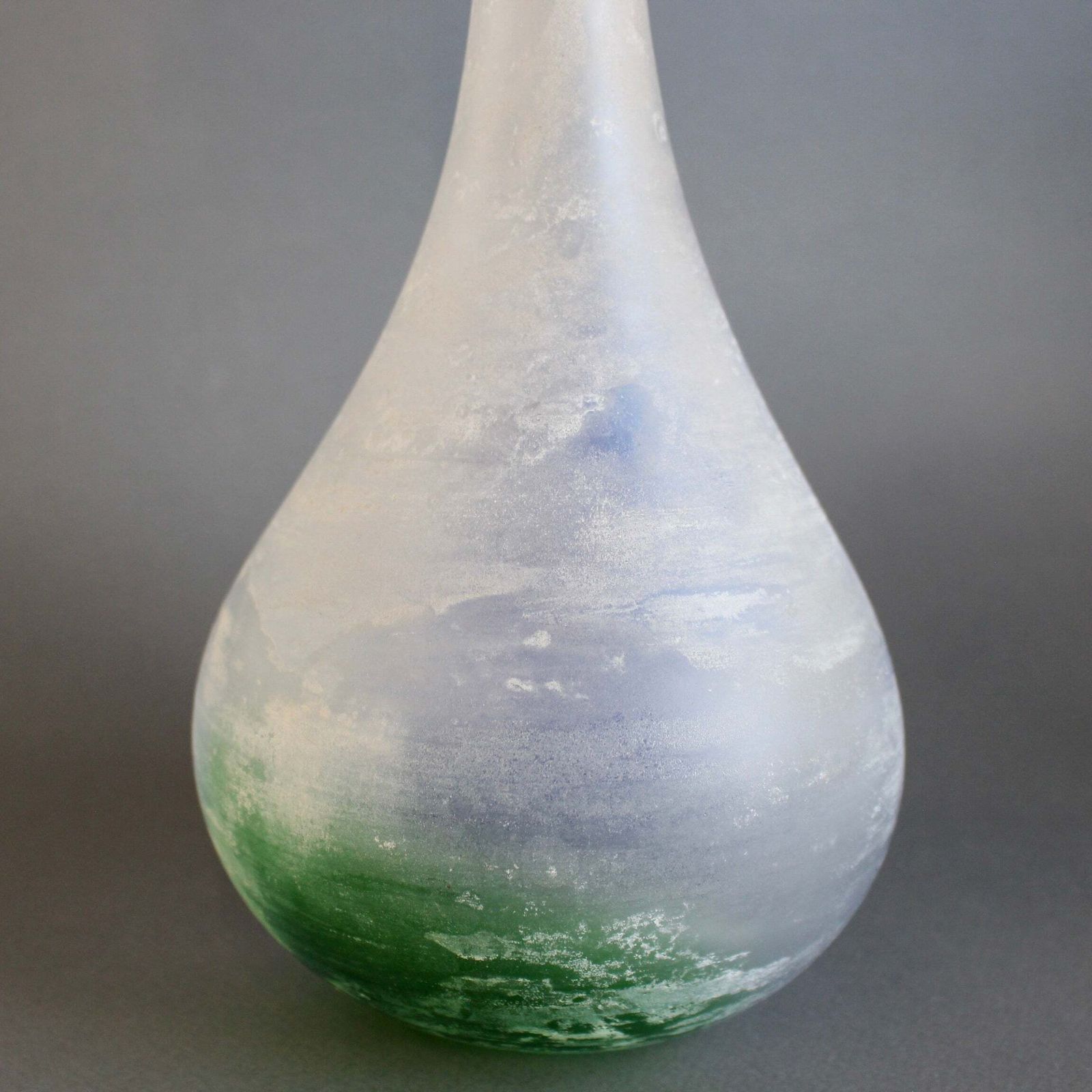 Vintage Murano 'Scavo' Glass Vase By La Murrina (Circa 1960s 70s) photo vintage
