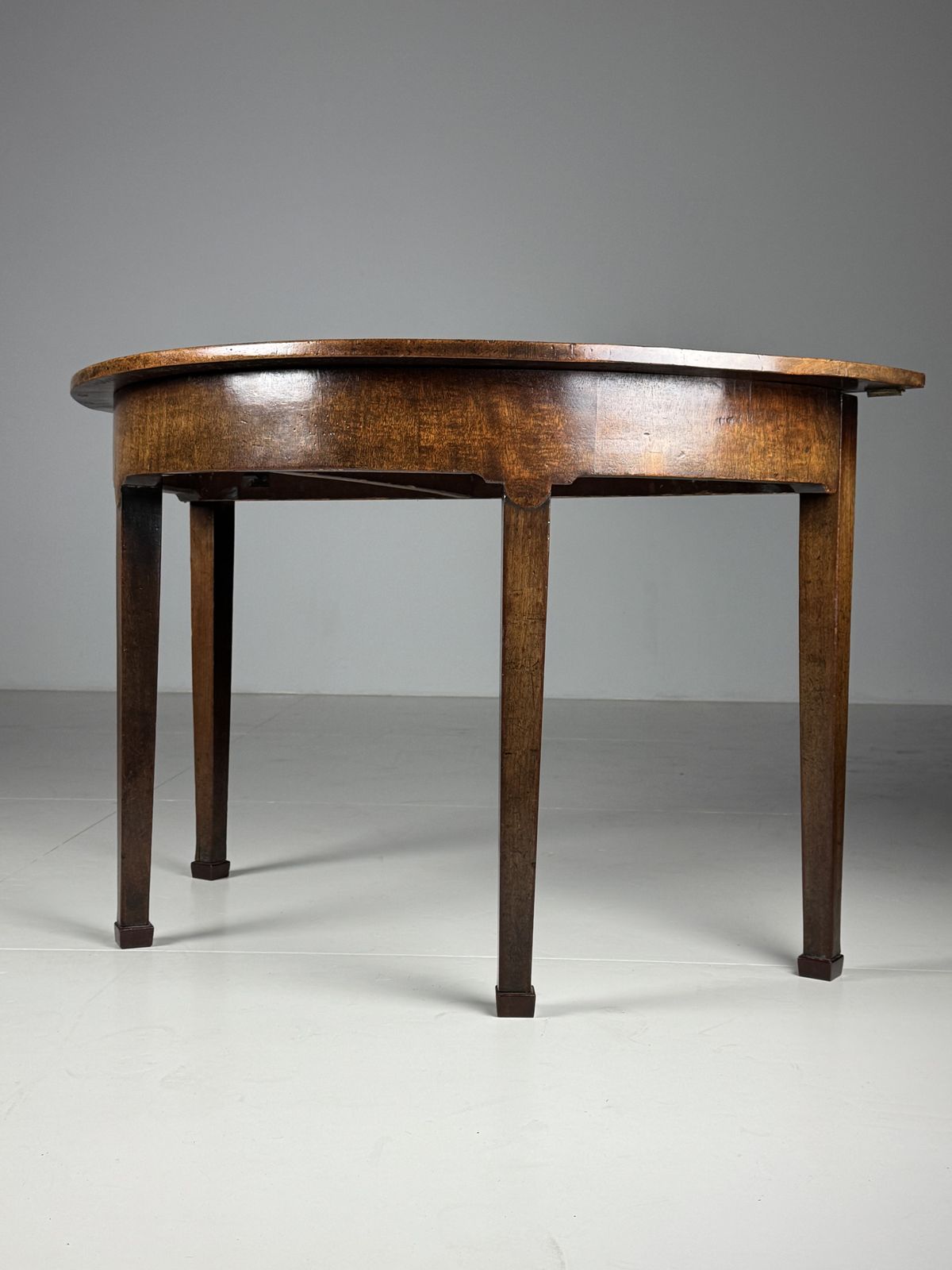 photo for sale Set Of 2 English Half Moon Tables, 19th Century