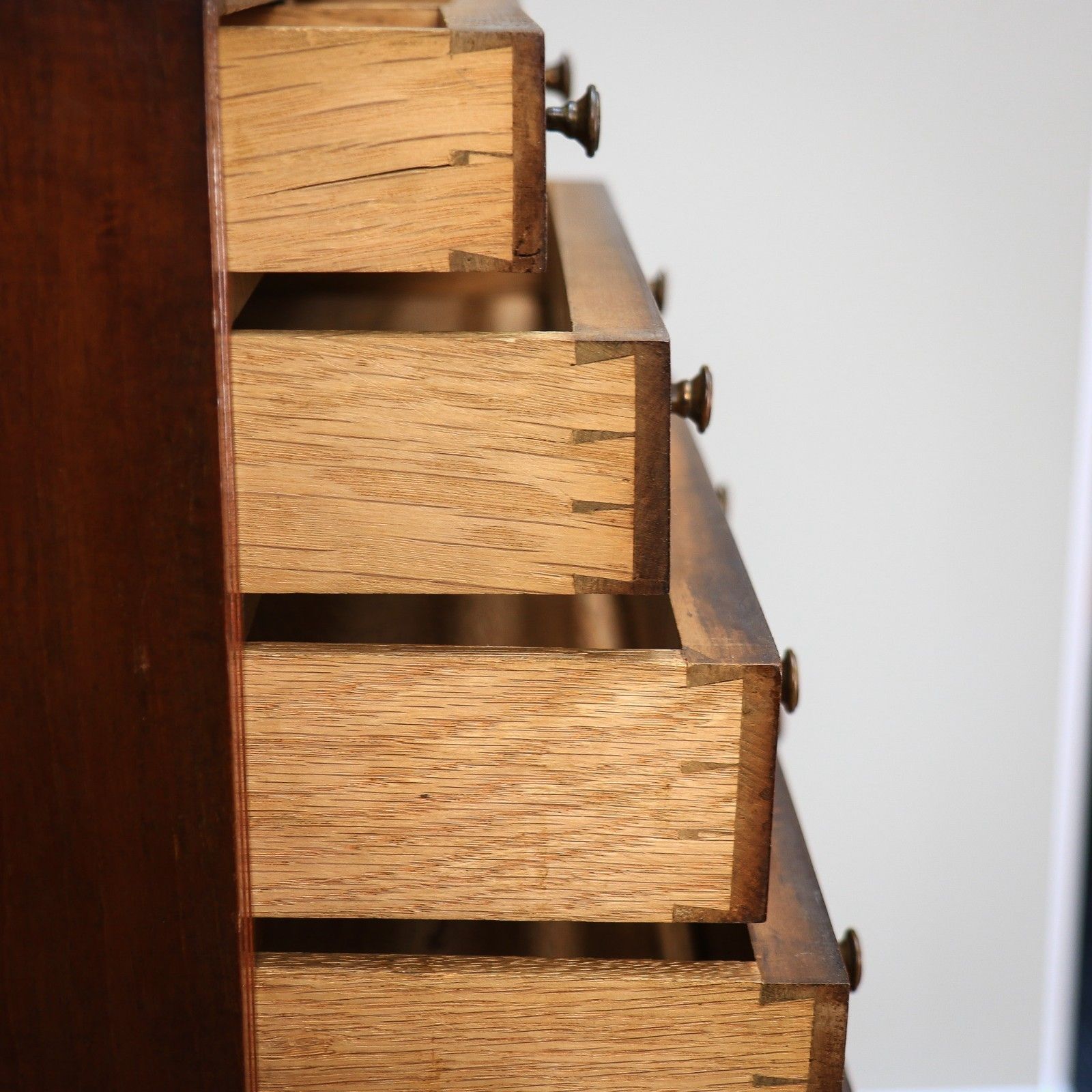 photo vinterior Chest Of Drawers Apprentice Salesman Piece Inlaid Mahogany
