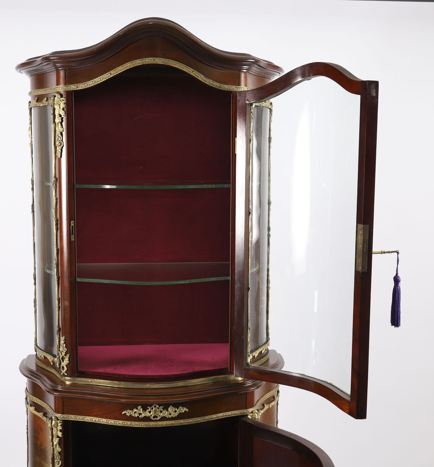 photo buy Antique French Vernis Martin Vitrine Display Cabinet C1880 19th C
