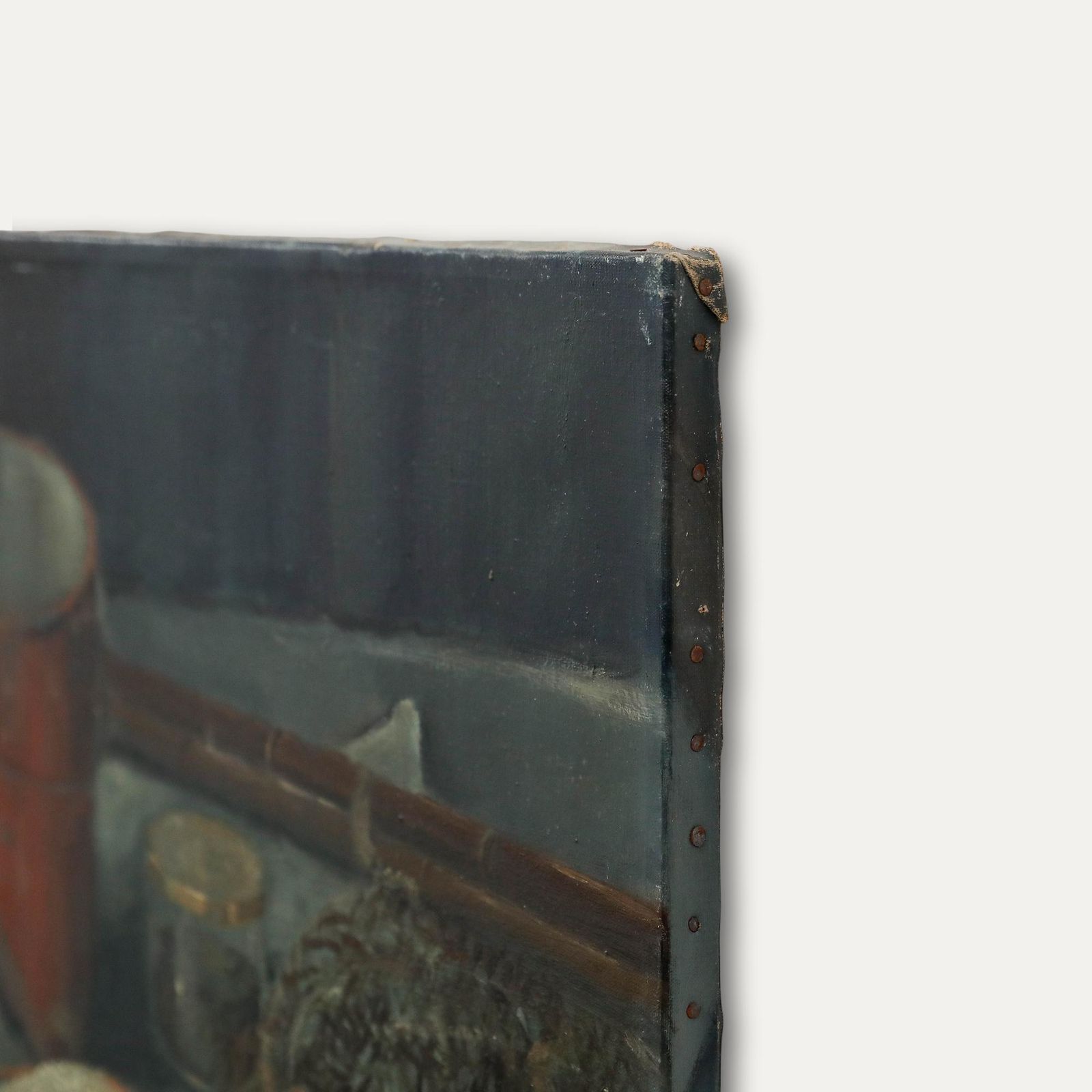 Henk Rhee (1914 1999) 20th Century Oil, Fisherman's Tackle photo vinterior