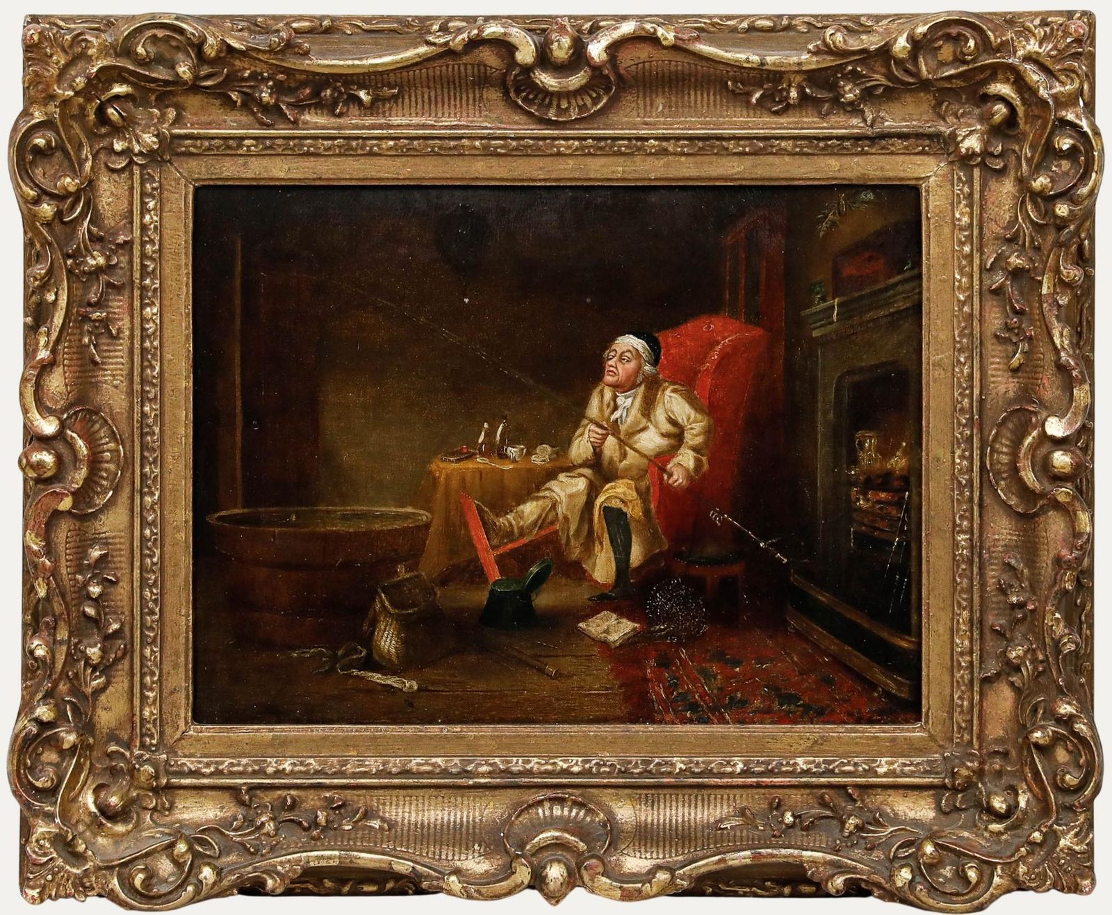 After Theodore Lane (1800 1828) 19th Century Oil, Enthusiast