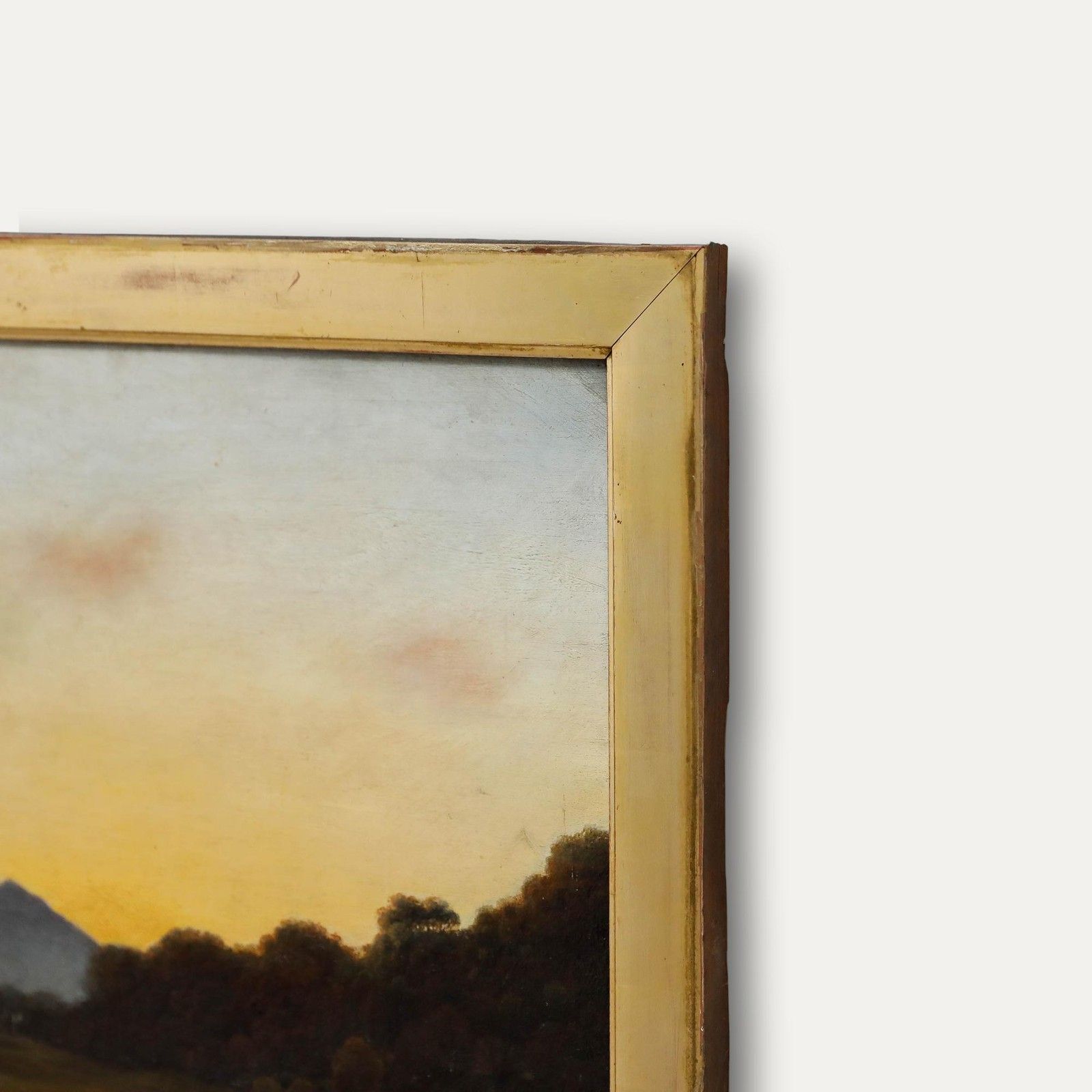 Circle Of Waller Hugh Paton (1828 1895) 19th Century Oil, Highland At Sunset photo vinterior