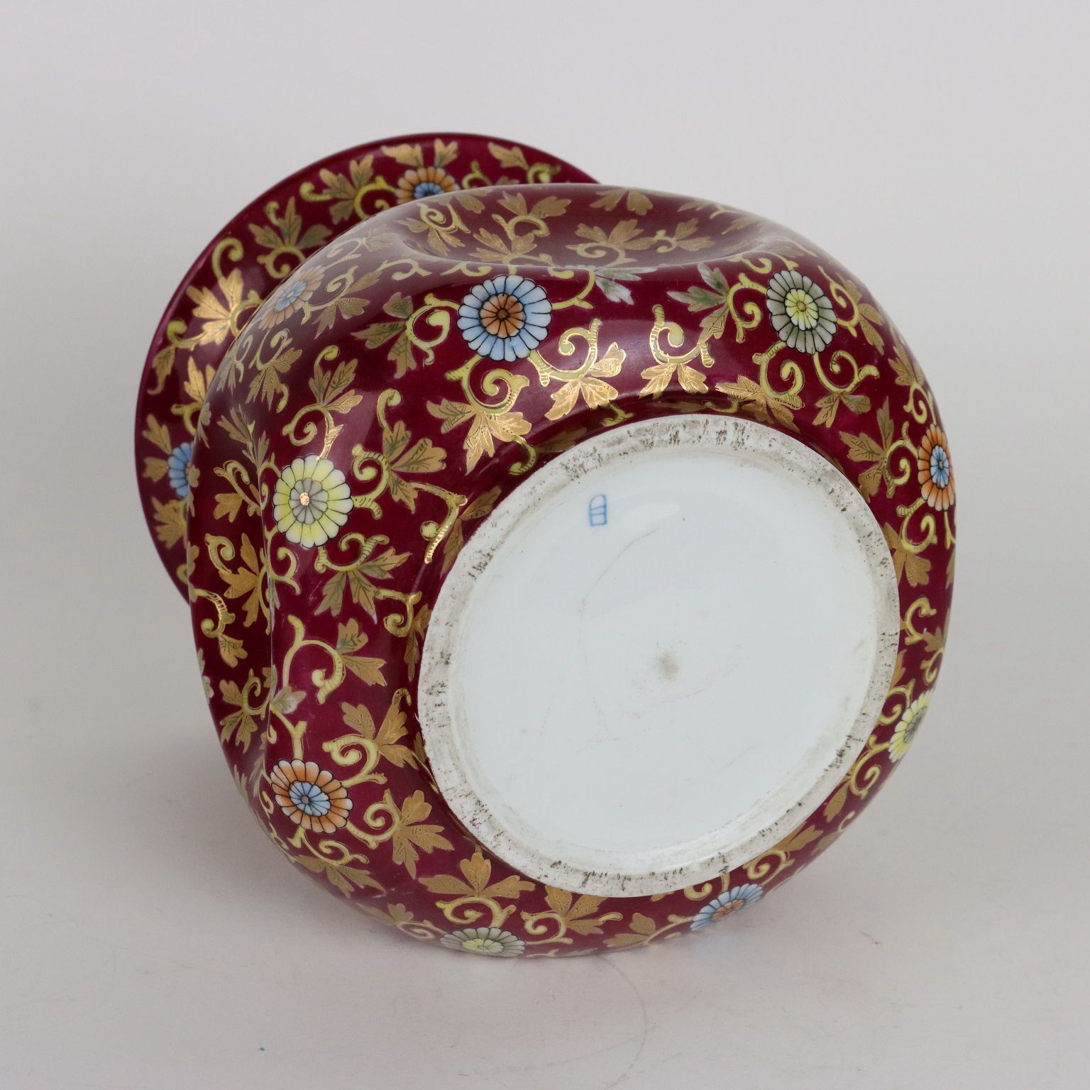 Antique Vase Porcelain Vienna Decorations Austria XX Century photo buy