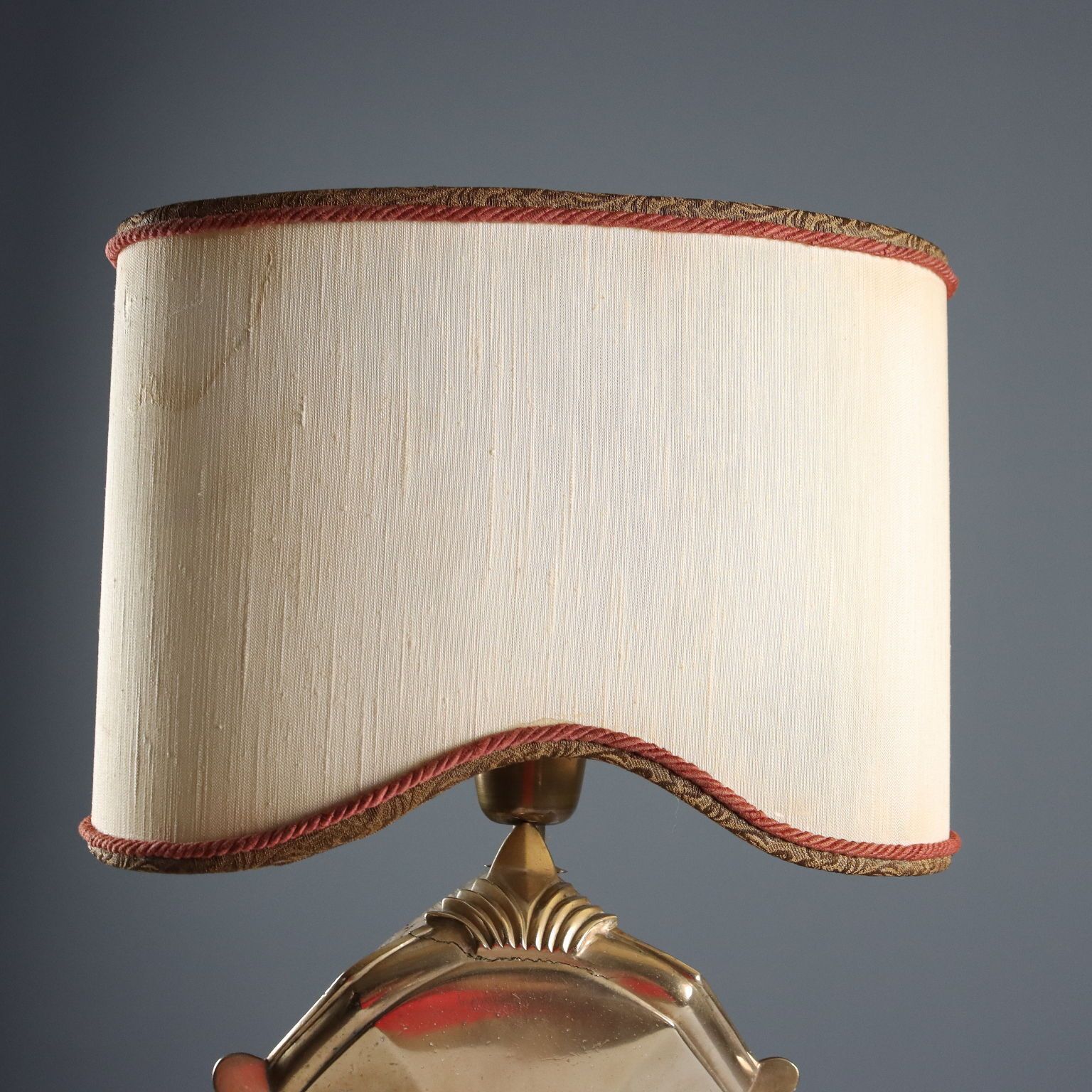 photo furniture Antique Lamps Bronze Carved Wood Italy XIX Century