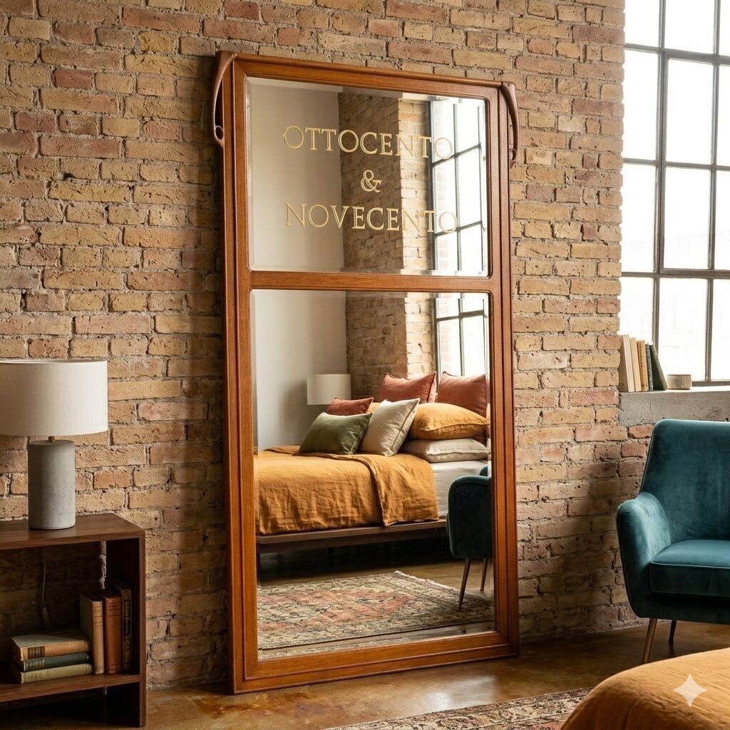 Grand miroir Art Nouveau photo furniture