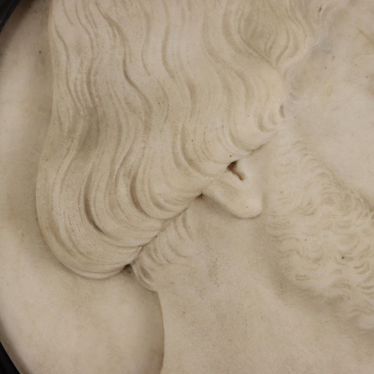 Antique Marble Portraot Signed Jules Dumoutet France 1840 photo 560.0
