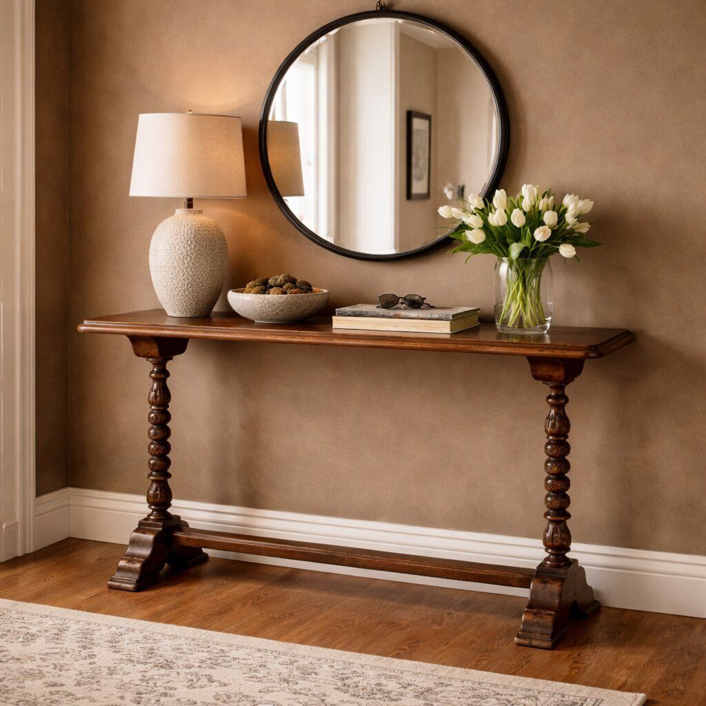 Antique Console Walnut Painted Poplar Italy XX Century photo furniture