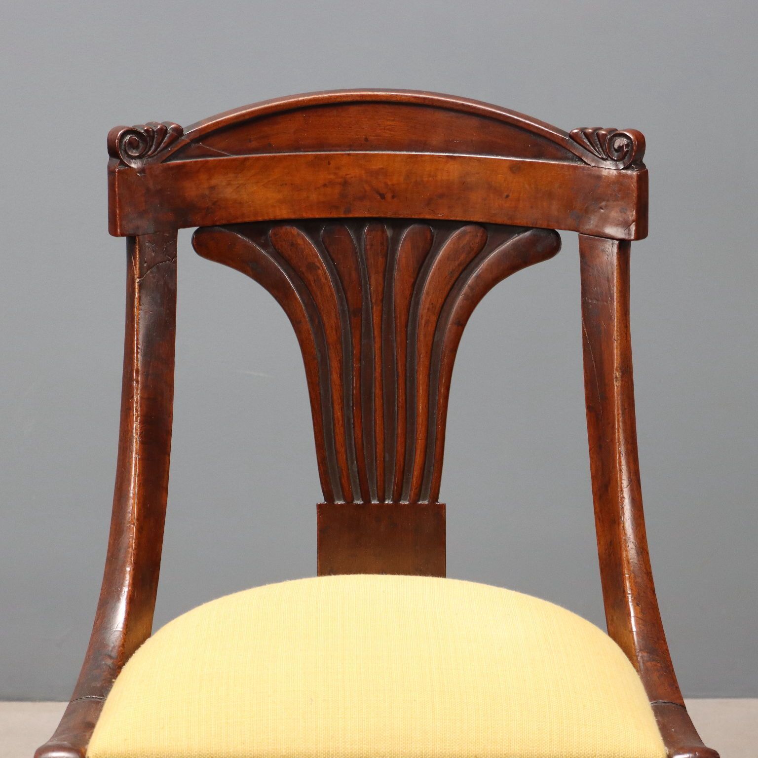 Antique Chairs Louis Philippe Walnut Italy XIX Century photo Furniture