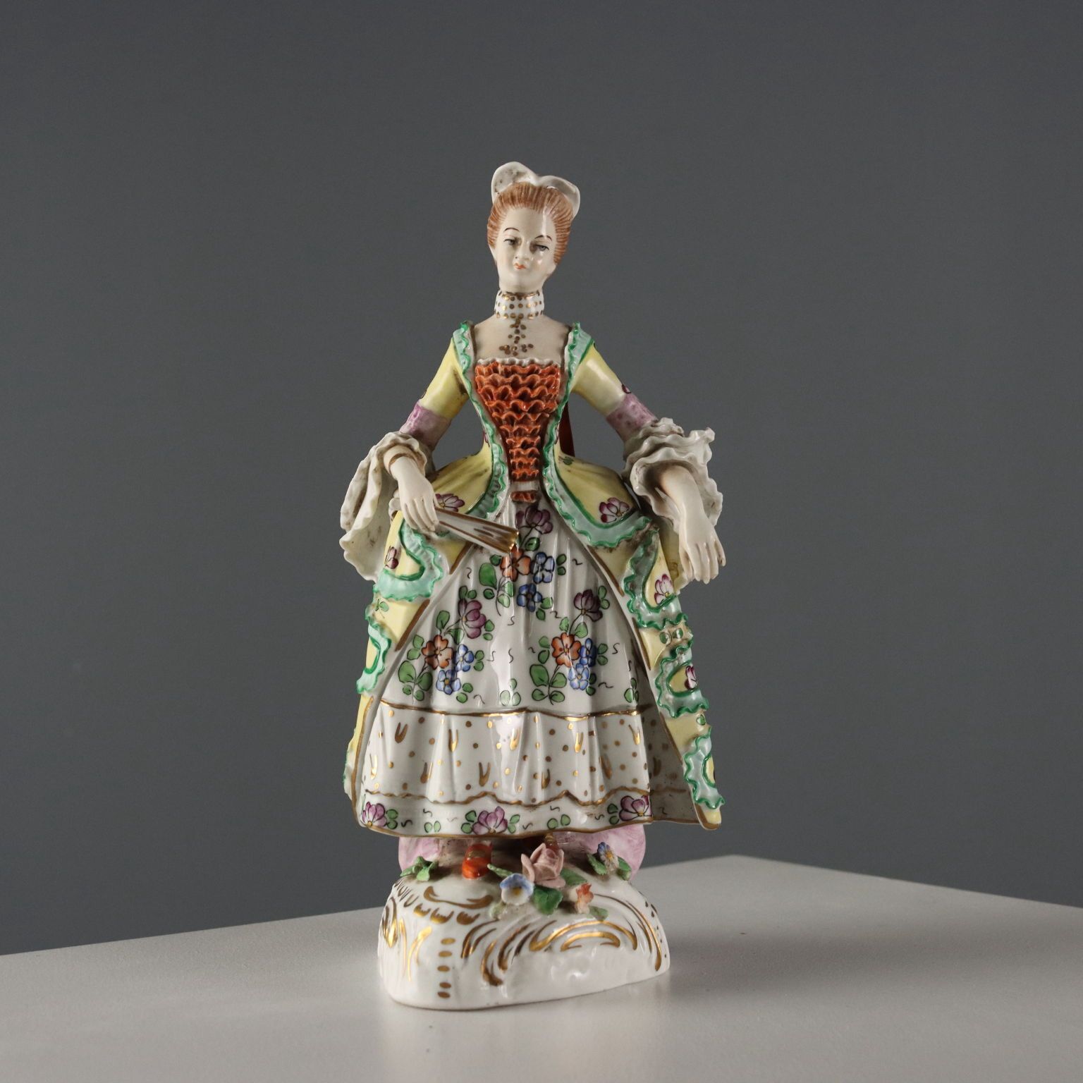Antique Figurines Rudolstadt Porcelain Germany XIX Century photo for sale