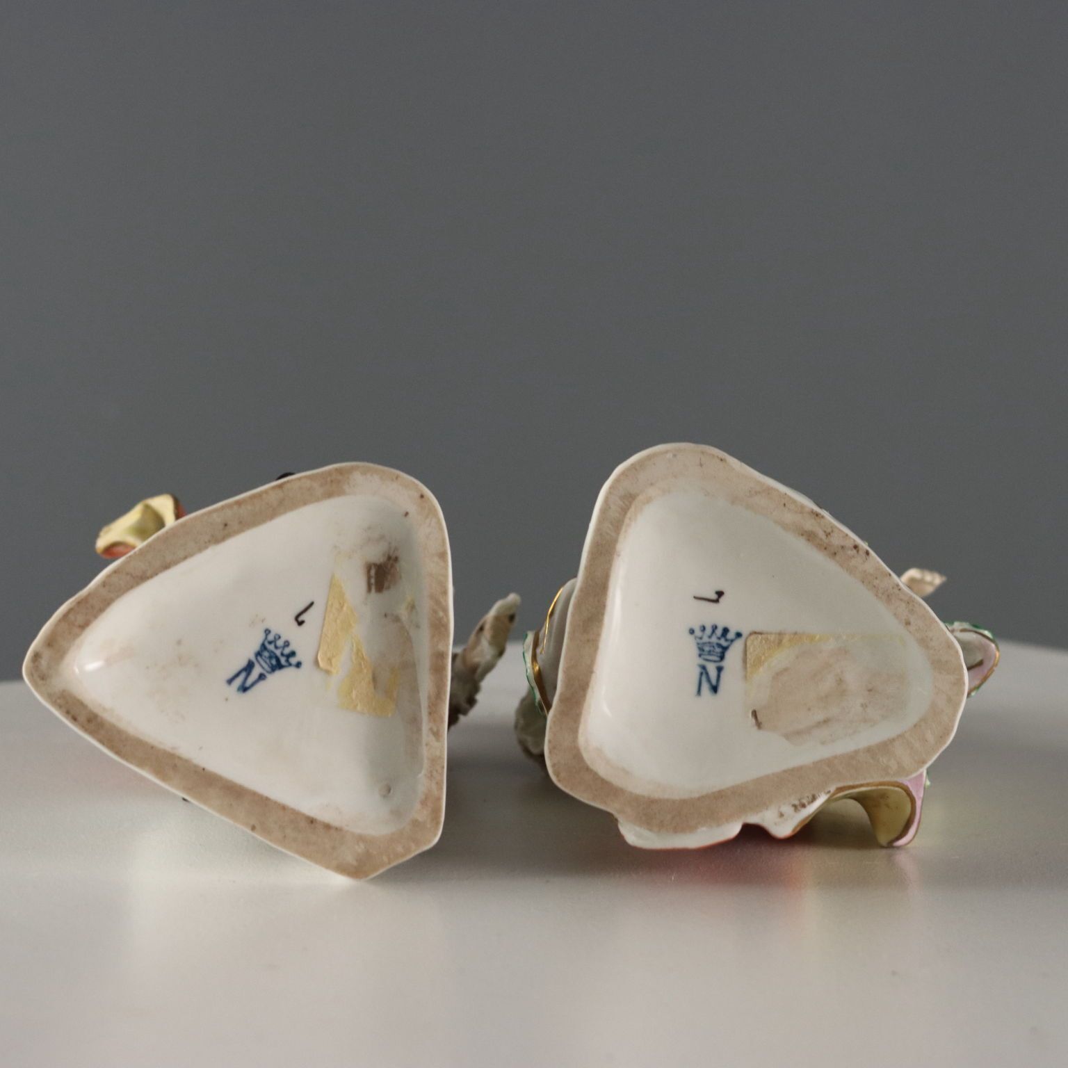photo buy Antique Figurines Rudolstadt Porcelain Germany XIX Century