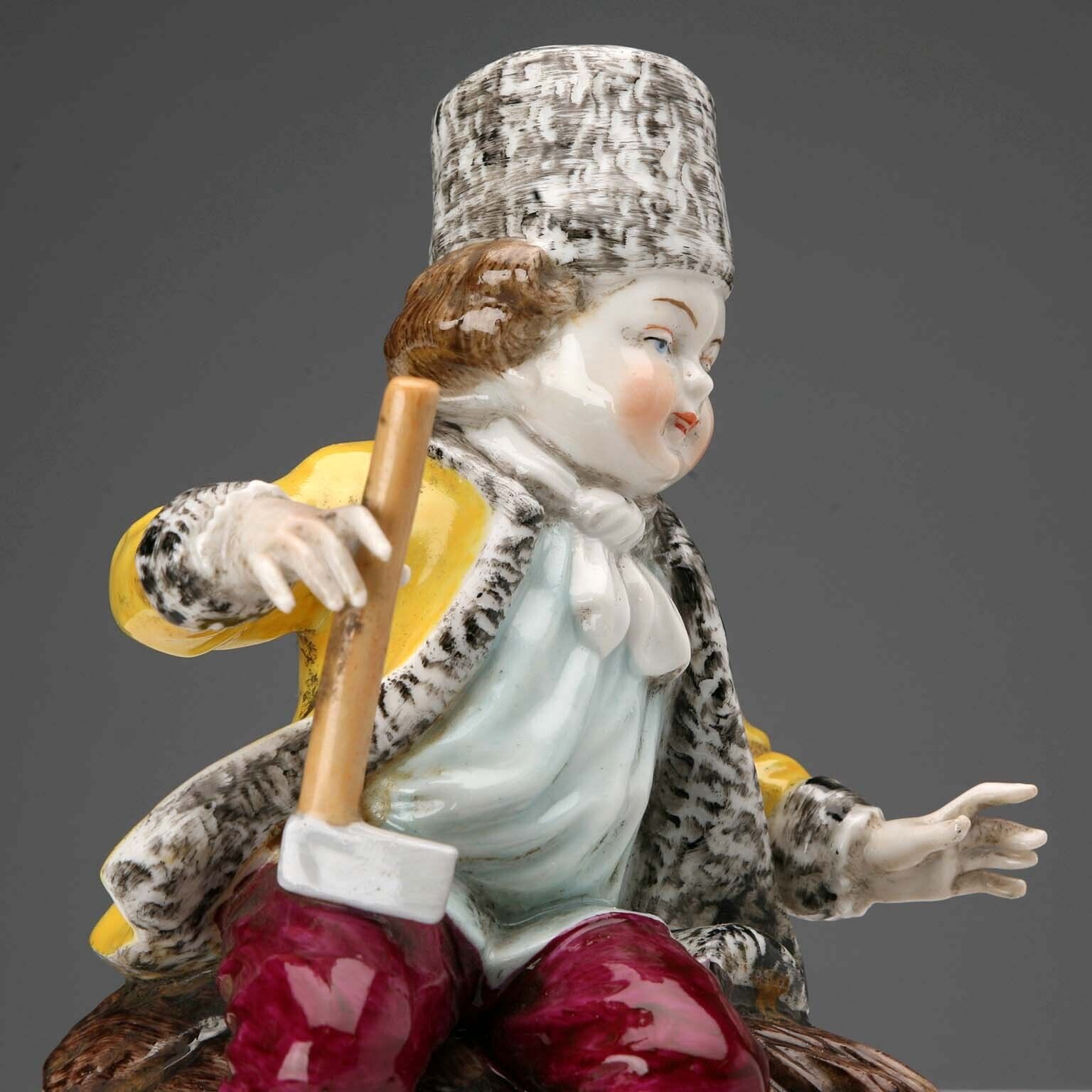 Antiek Figurine Rudolstadt Porcelain Germany Late XIX Century photo buy