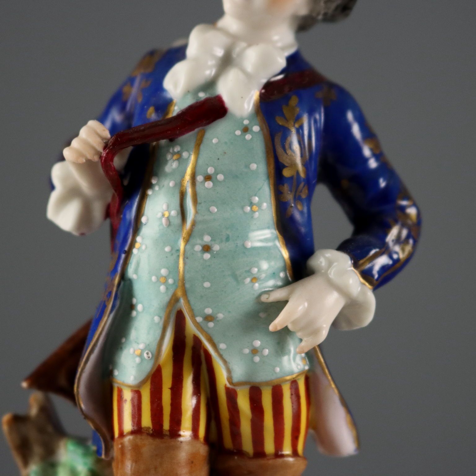photo for sale Figurines d'époque en porcelaine de Ludwigsburg, Allemagne, 1860