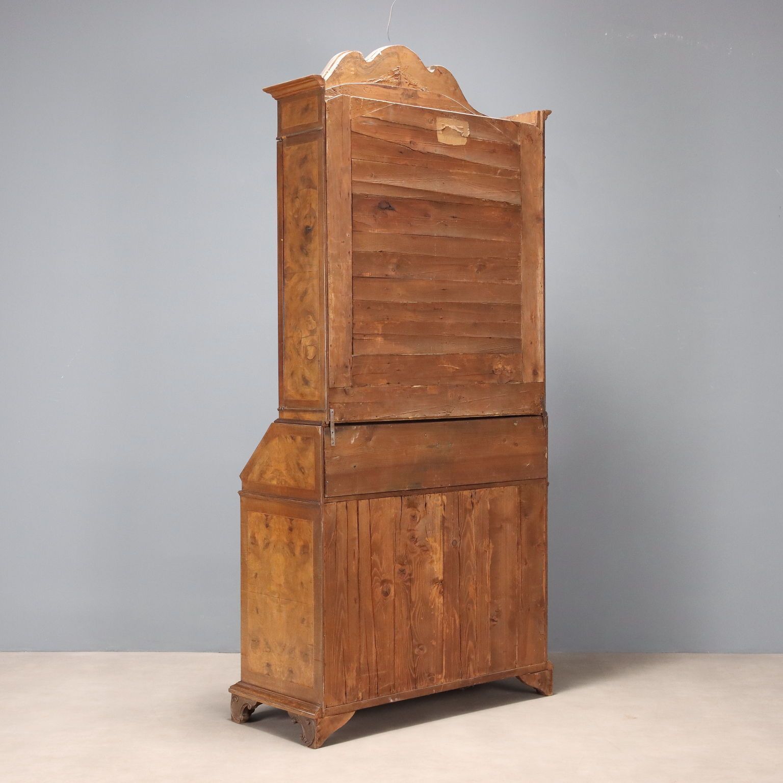 photo buy Antique Trumeau Walnut Drawers Italy Early XX Century