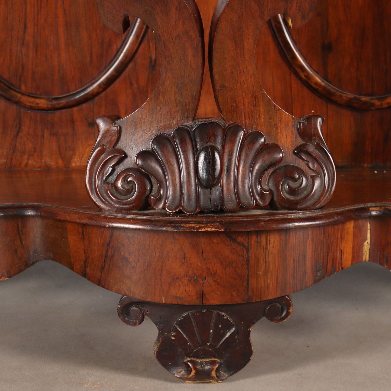 Antique Console Louis Philippe Bois De Violette Marble XIX Century photo buy