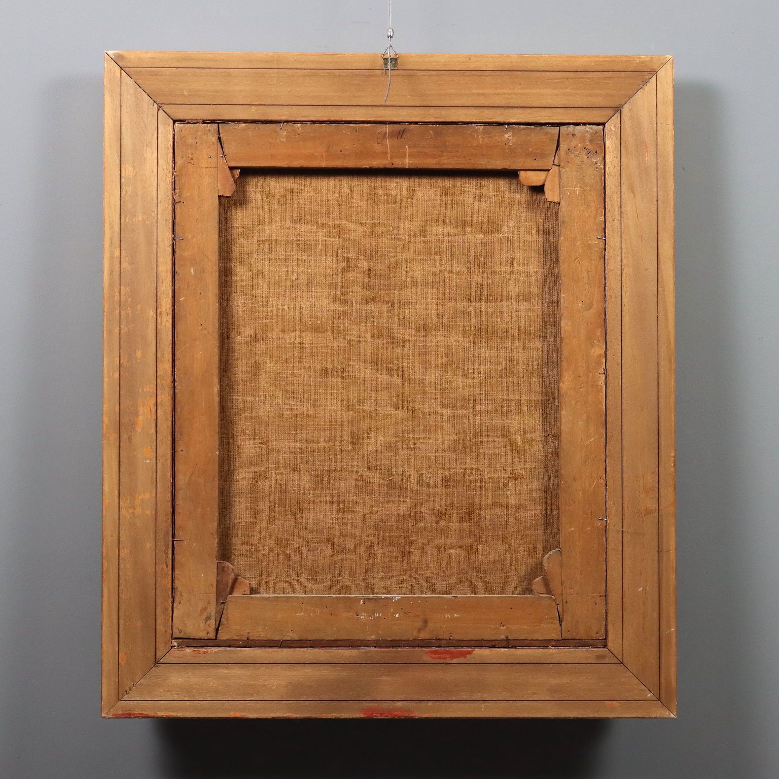 photo for sale Antique Painting Virgin Mary With Child Oil On Canvas XVII Century
