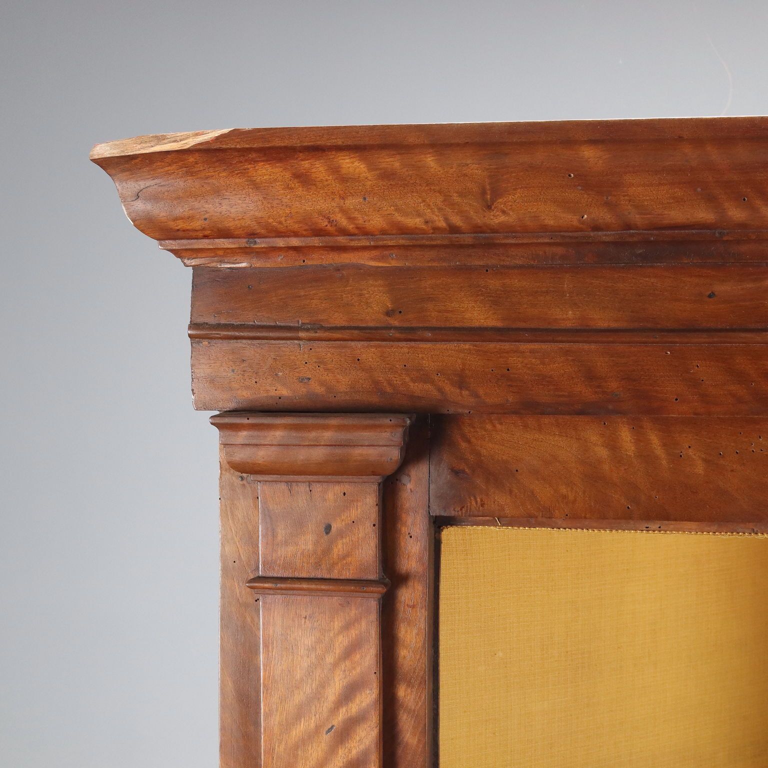 Corner Cabinet Baroque Walnut Italy XVIII Century photo vinterior