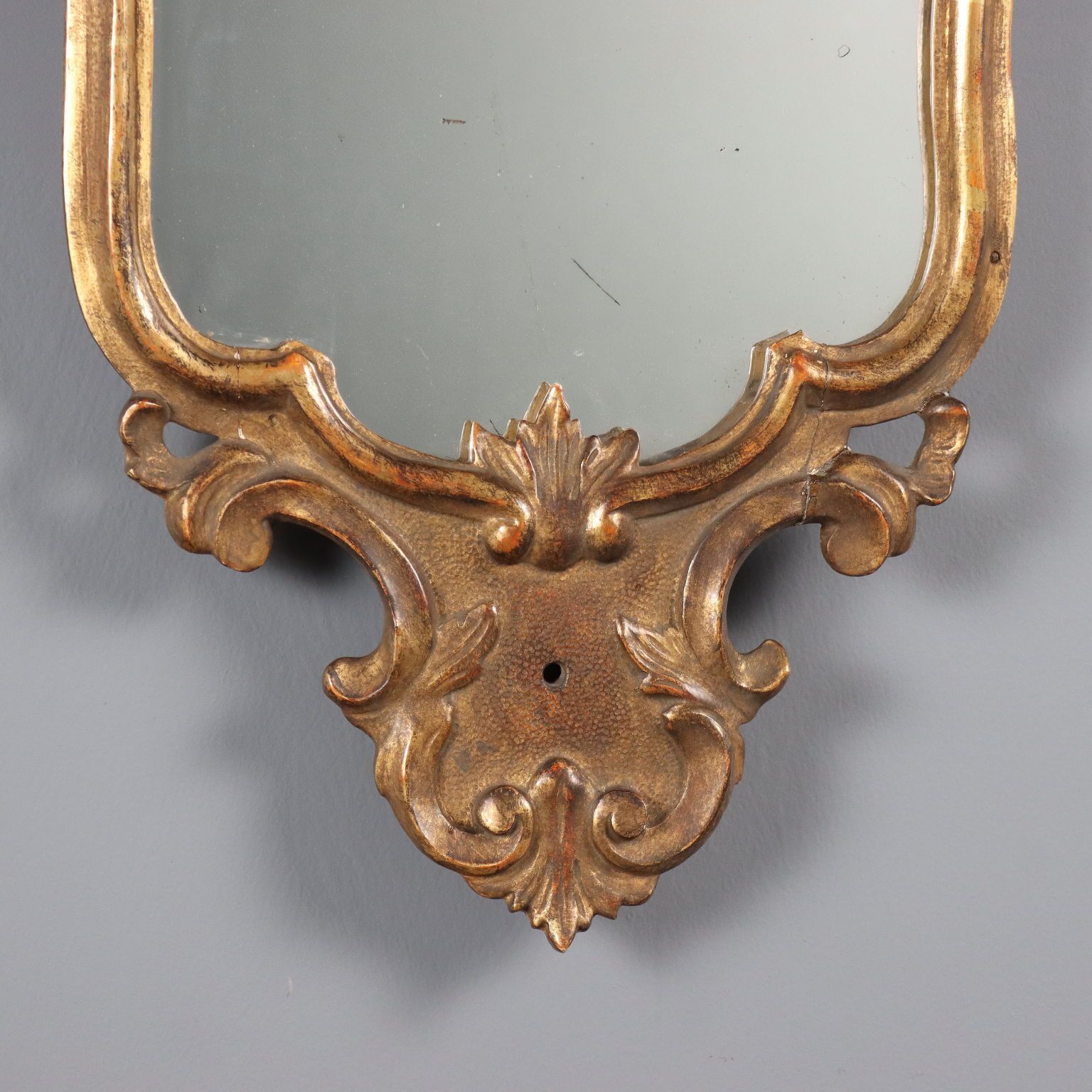 Mirror Baroque Carved Gilded Wood Italy XVIII Century photo buy