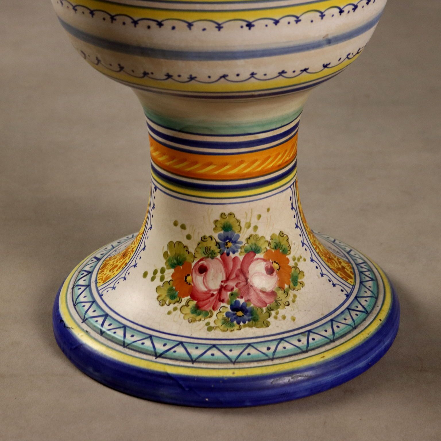 Grote majolica amfoor, Deruta, Midden-Italië, ca. jaren 1960-1970 photo 850.0