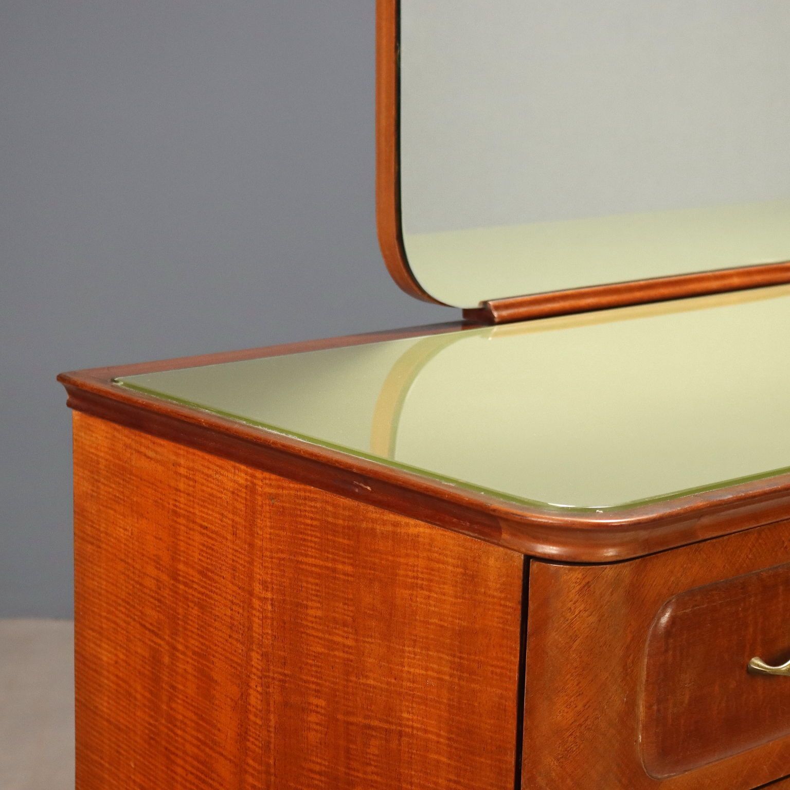 Vintage Chest Of Drawers Mahogany Veneer Design 1950s 1960s photo vinterior