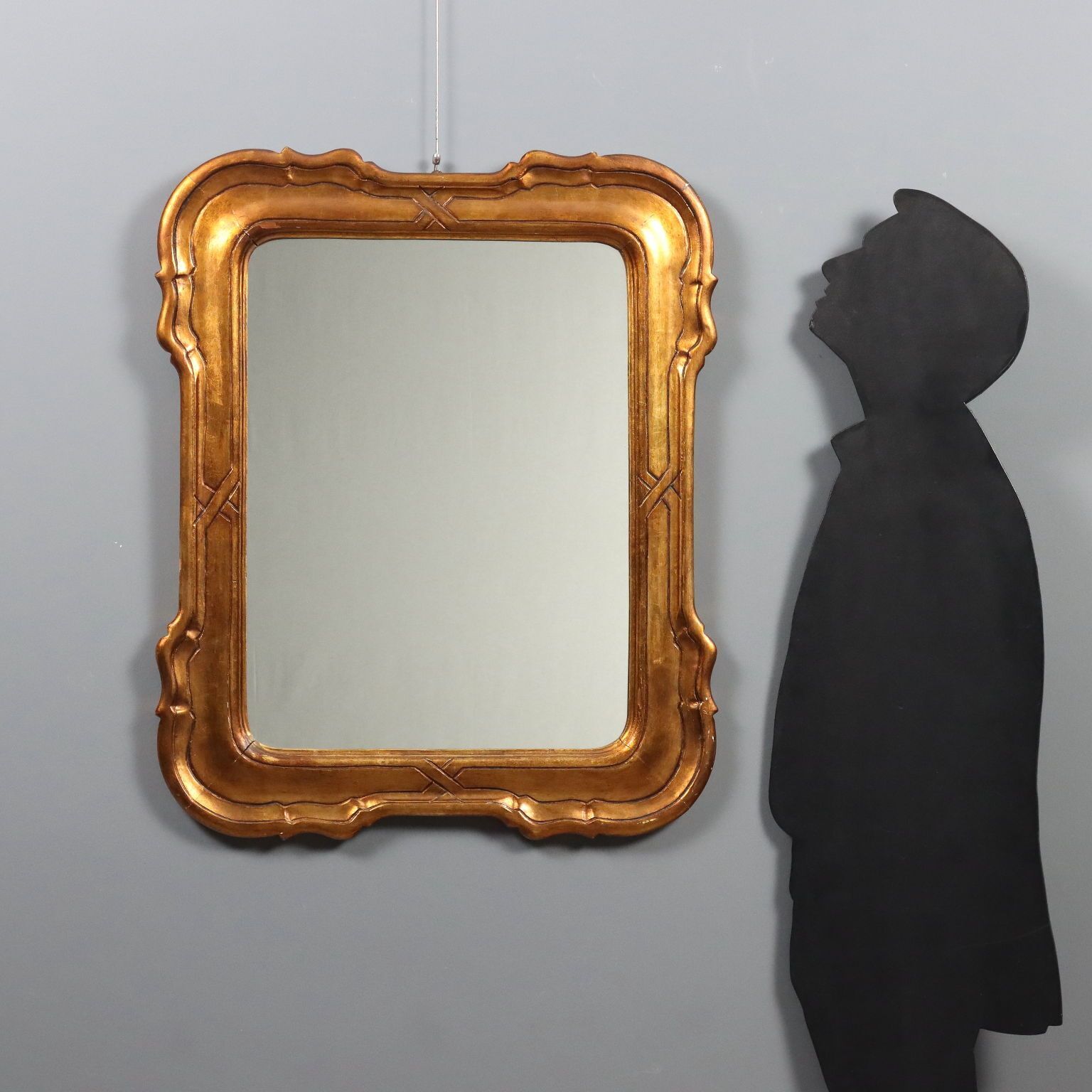 Miroir en bois doré photo for sale