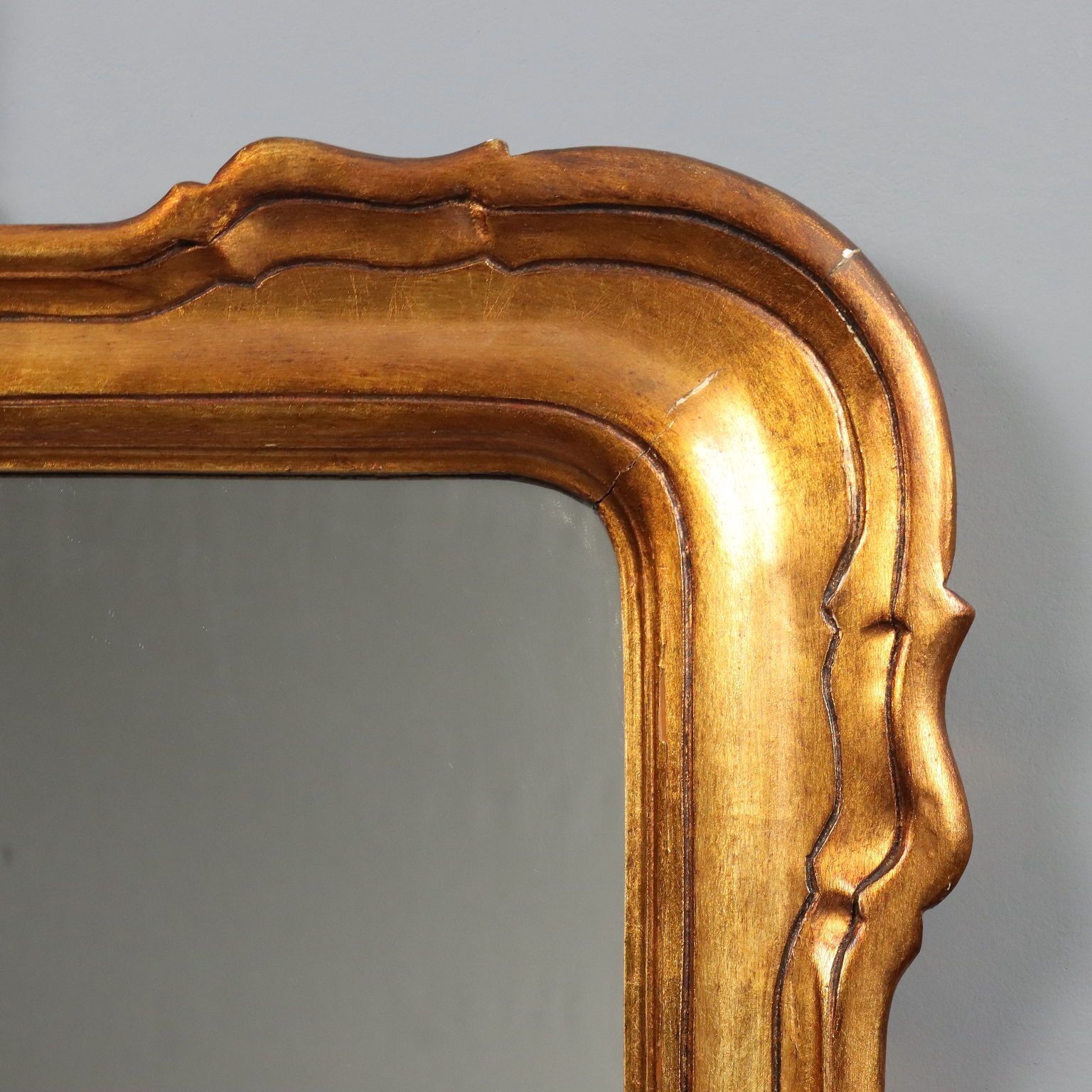 Miroir en bois doré photo 360.0