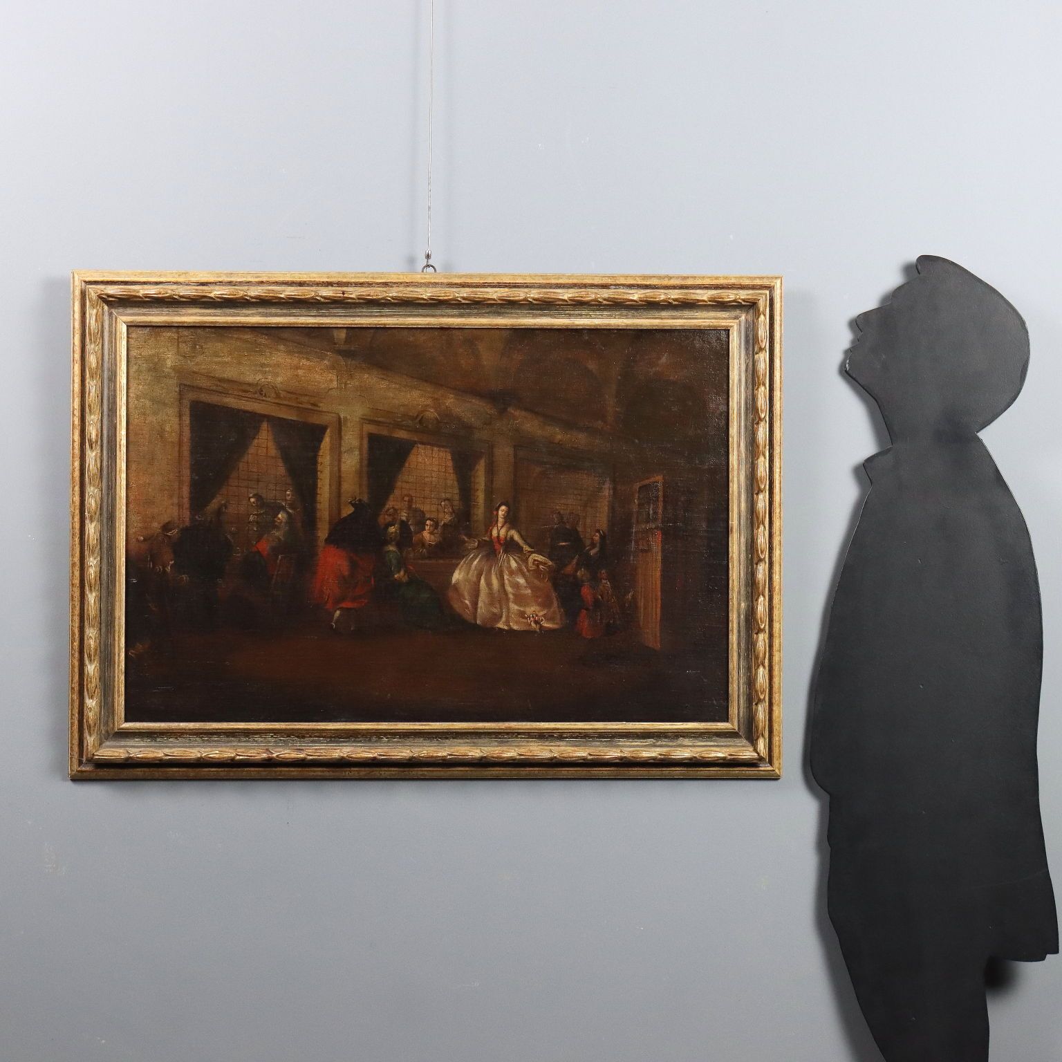 Tableau d'époque, Le Parloir des religieuses de San Zaccaria, XIXe siècle photo furniture